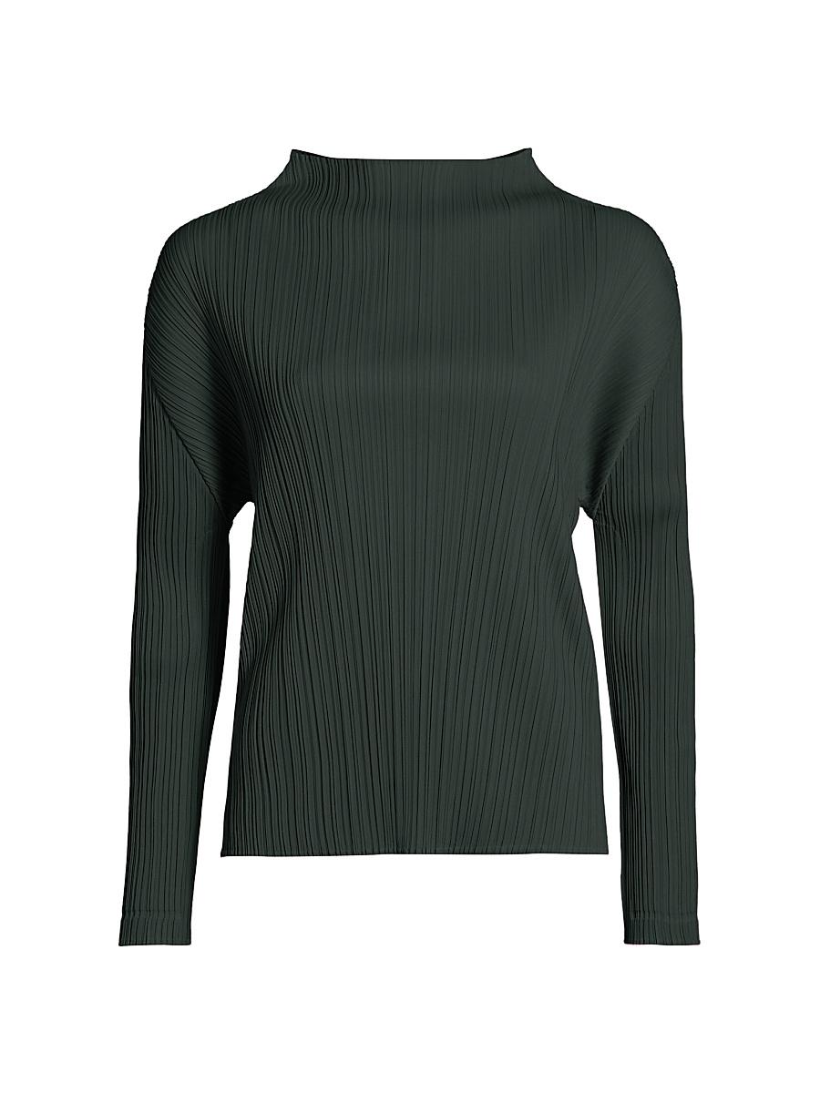 Womens Monthly Colors: October Long-Sleeve Top Product Image