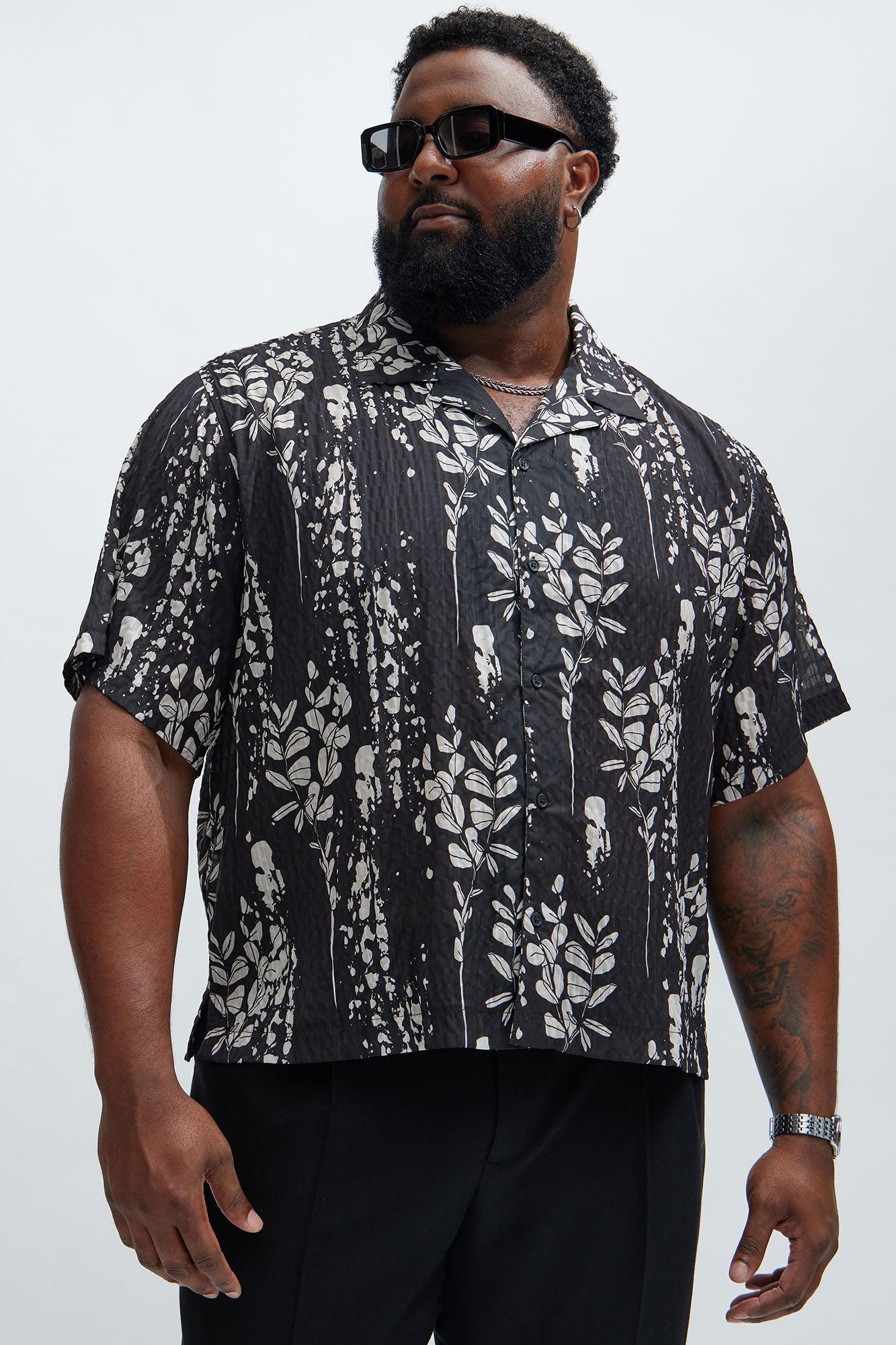 Java Textured Shirt - Black/combo Product Image