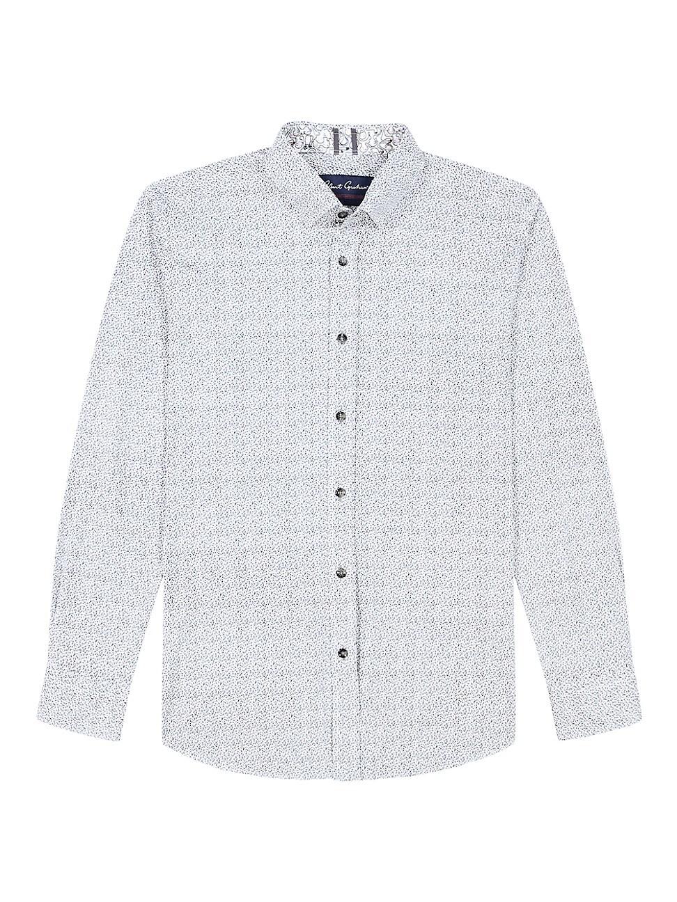 Mens Dorsey Printed Button-Front Shirt Product Image