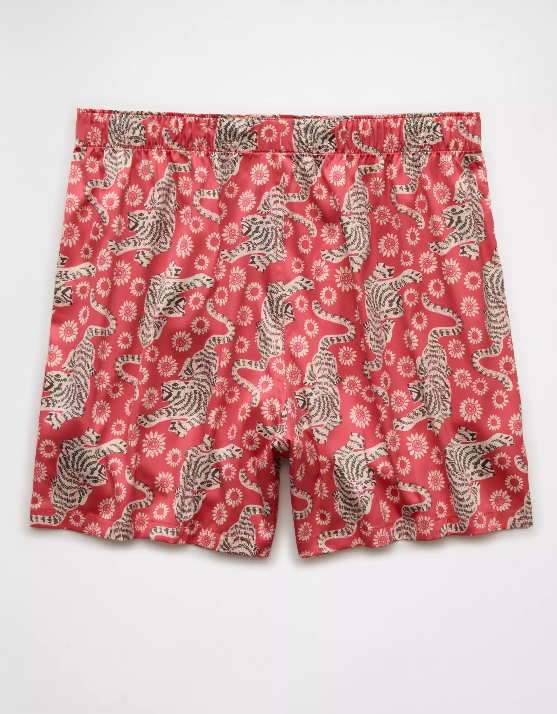 AEO Men's Valentine's Day Satin Pocket Boxer Short Product Image