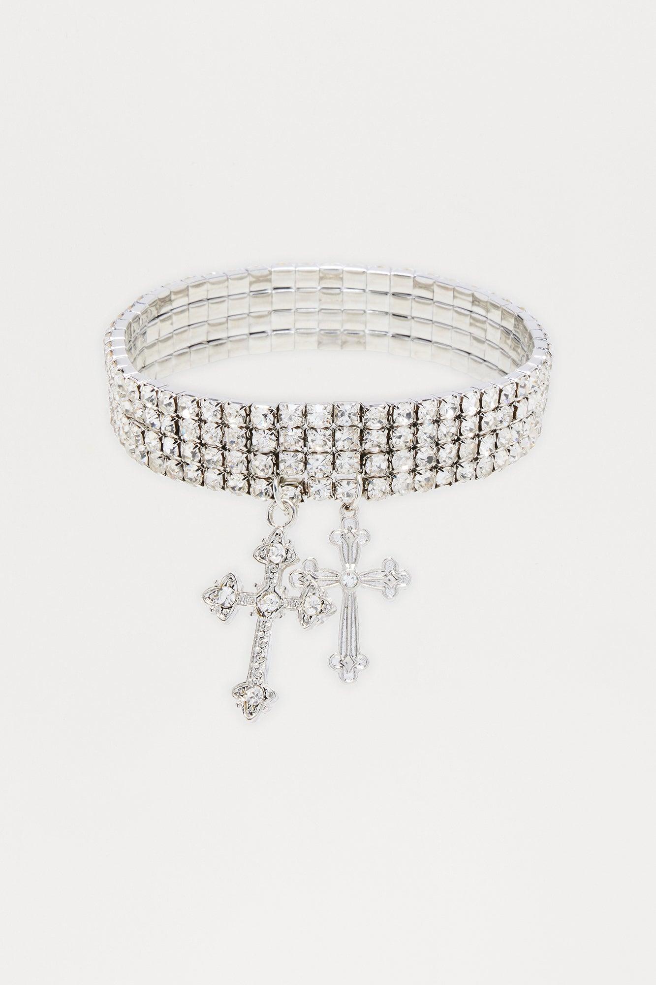 From Above Statement Bracelet - Silver Female Product Image