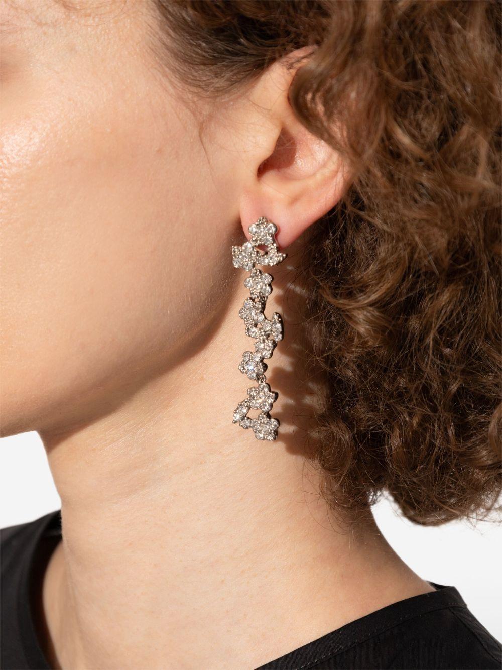 crystal-embellishment earrings Product Image