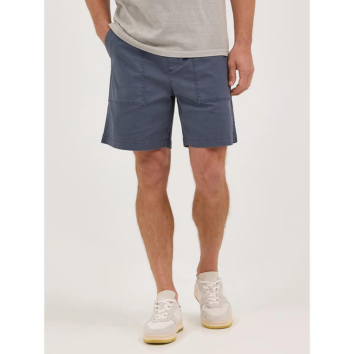 Men's Utility Pull On Short in Jungle Gray Product Image
