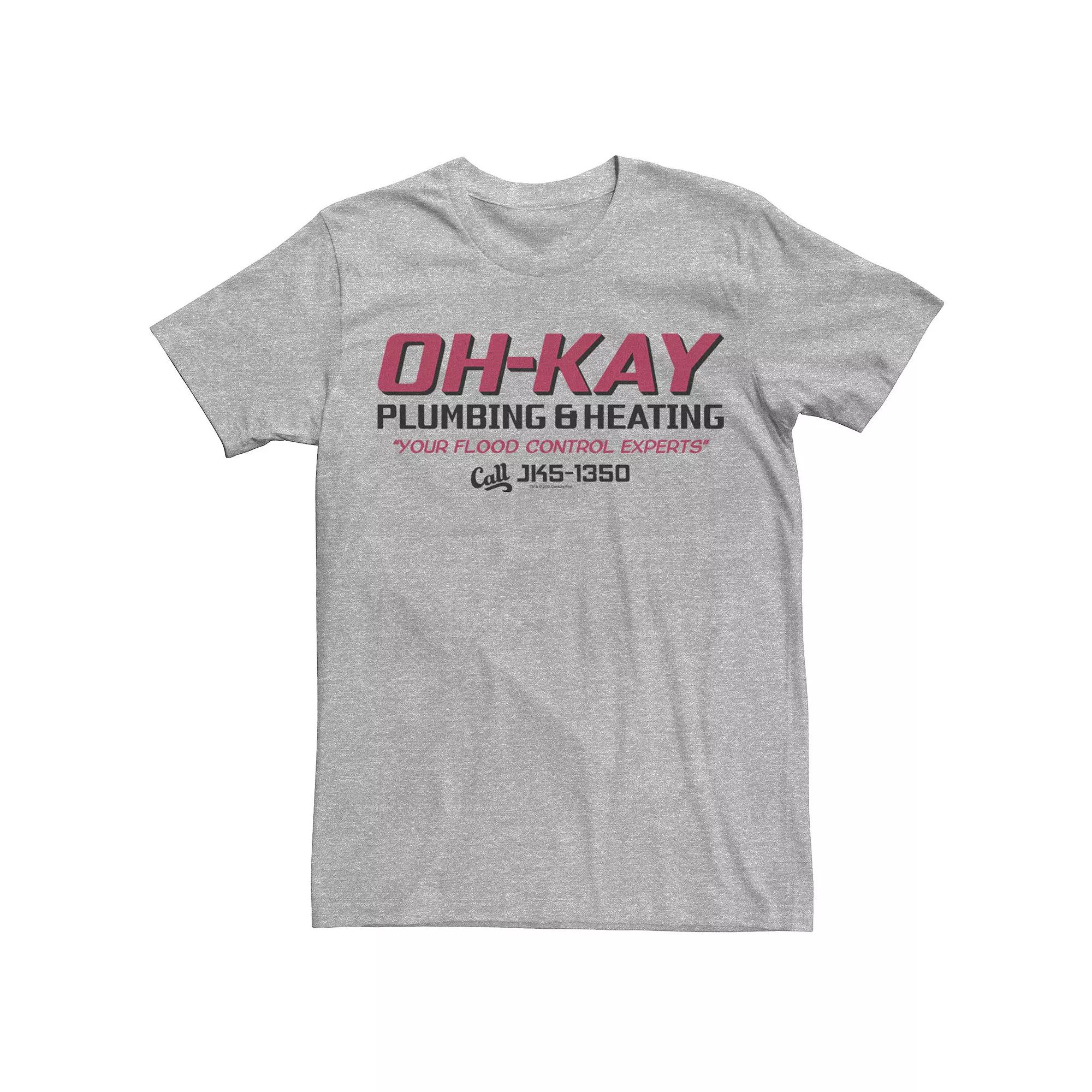 Men's Home Alone Oh-Kay Plumbing & Heating Logo Tee,  Product Image