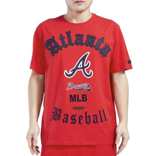 Pro Standard Mens Pro Standard BRAVES OLD ENGLISH SJ TEE - Mens Product Image