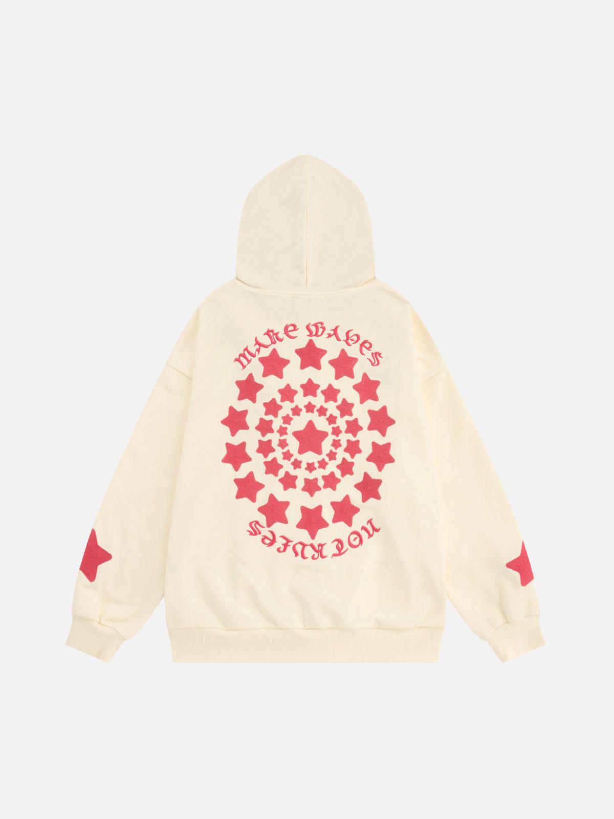 Aelfric Eden Chain Stitch Eden Star Zip Up Hoodie Product Image