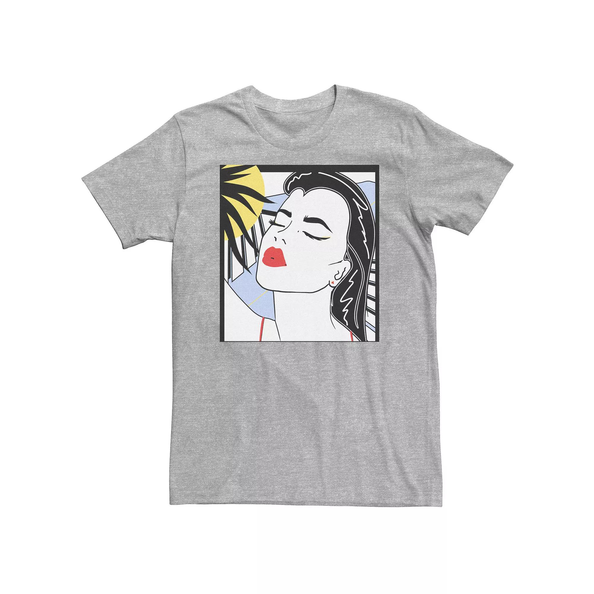 Big & Tall Trendy Sunset Drive Tee, Men's,  Product Image