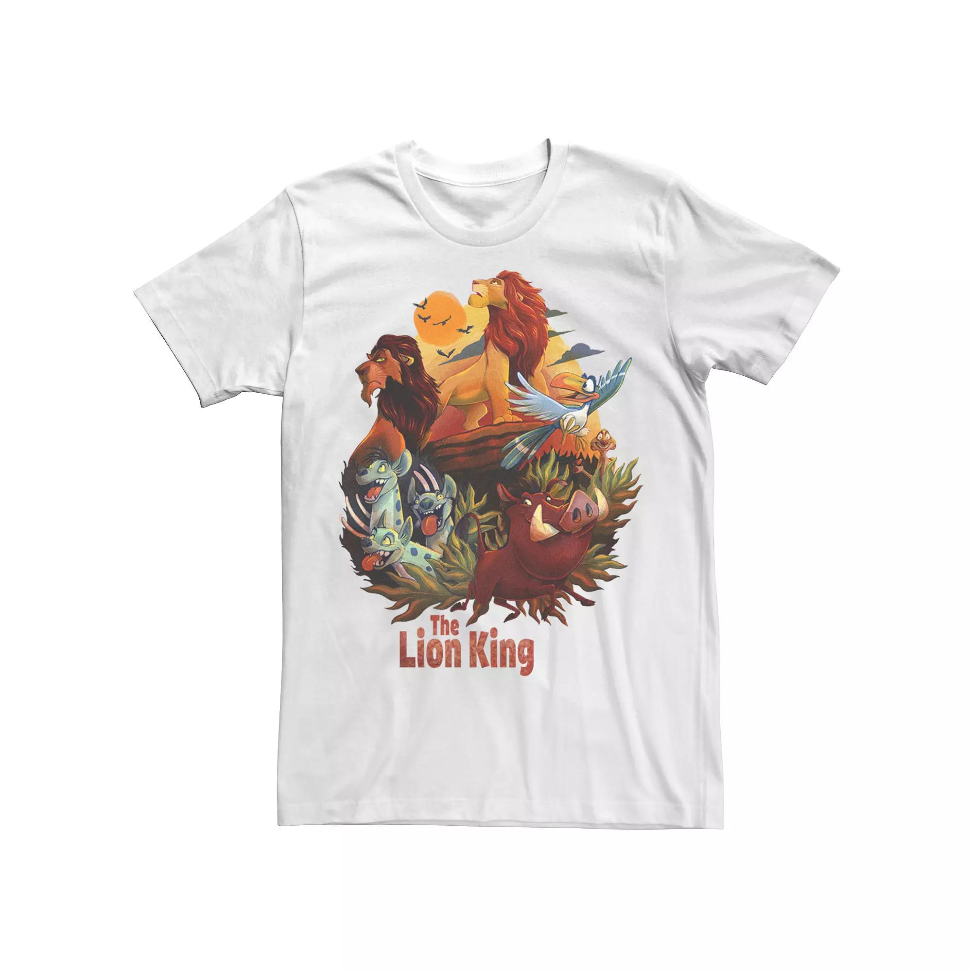 Disney's Lion King Men's Main Cast Poster Tee,  Product Image