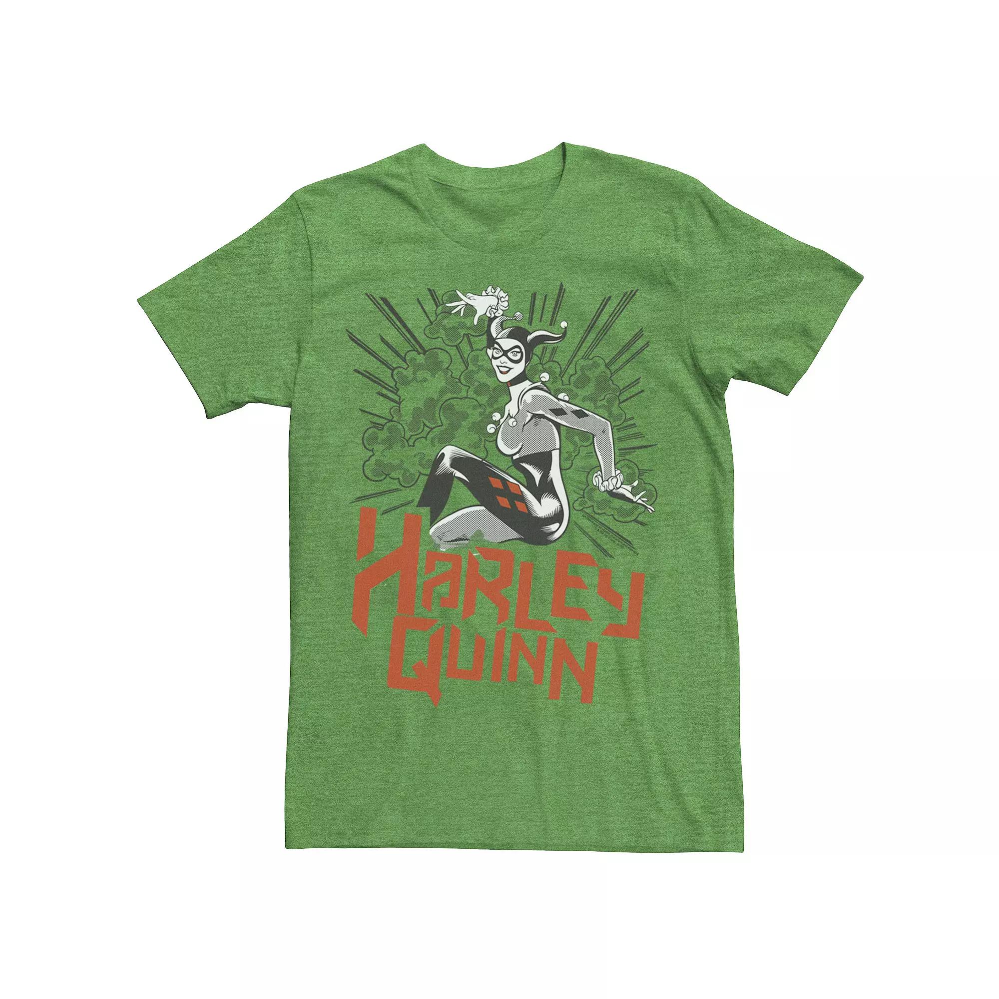 Men's DC Comics Harley Quinn Action Pose Tee,  Product Image