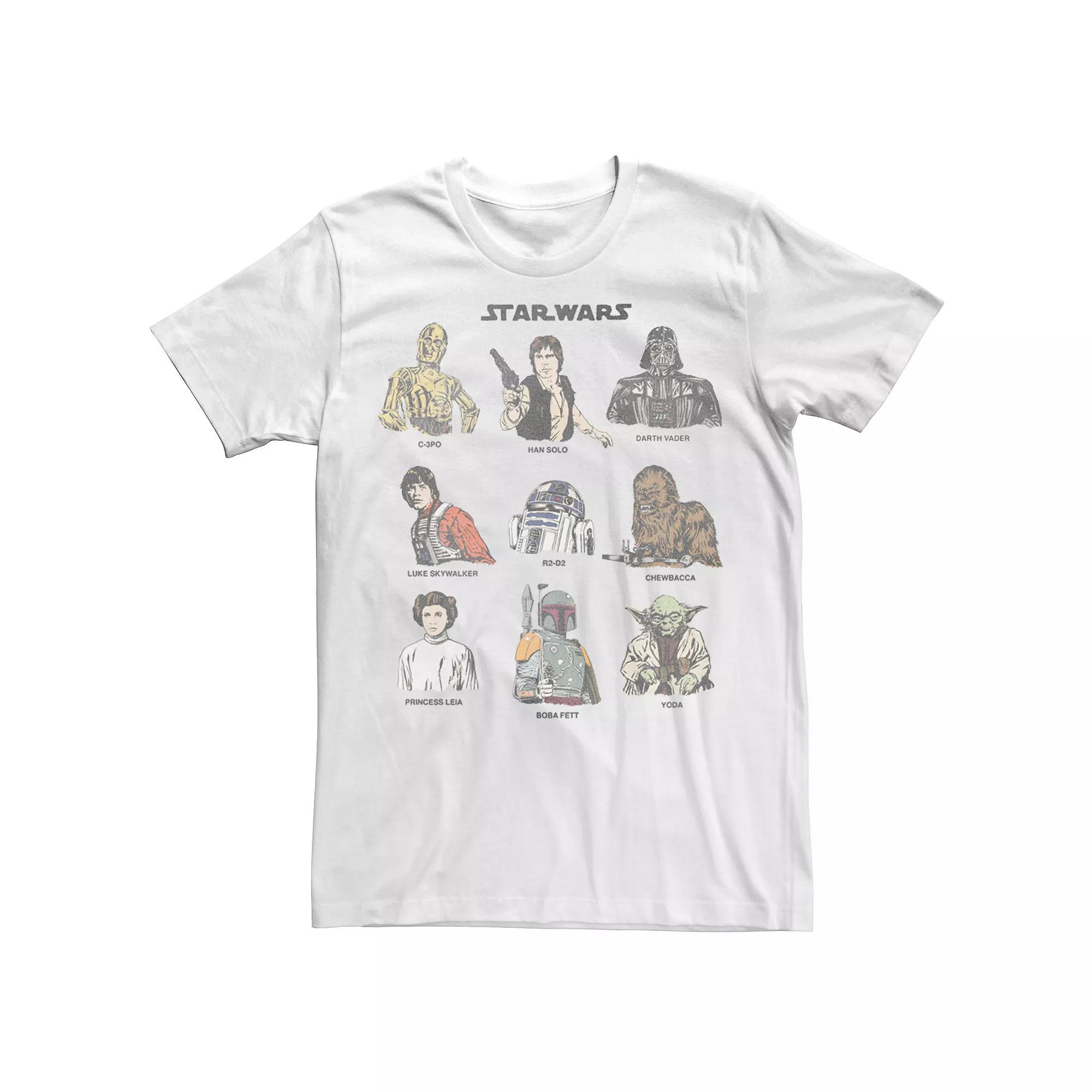 Men's Star Wars Classic Characters Graphic Tee,  Product Image