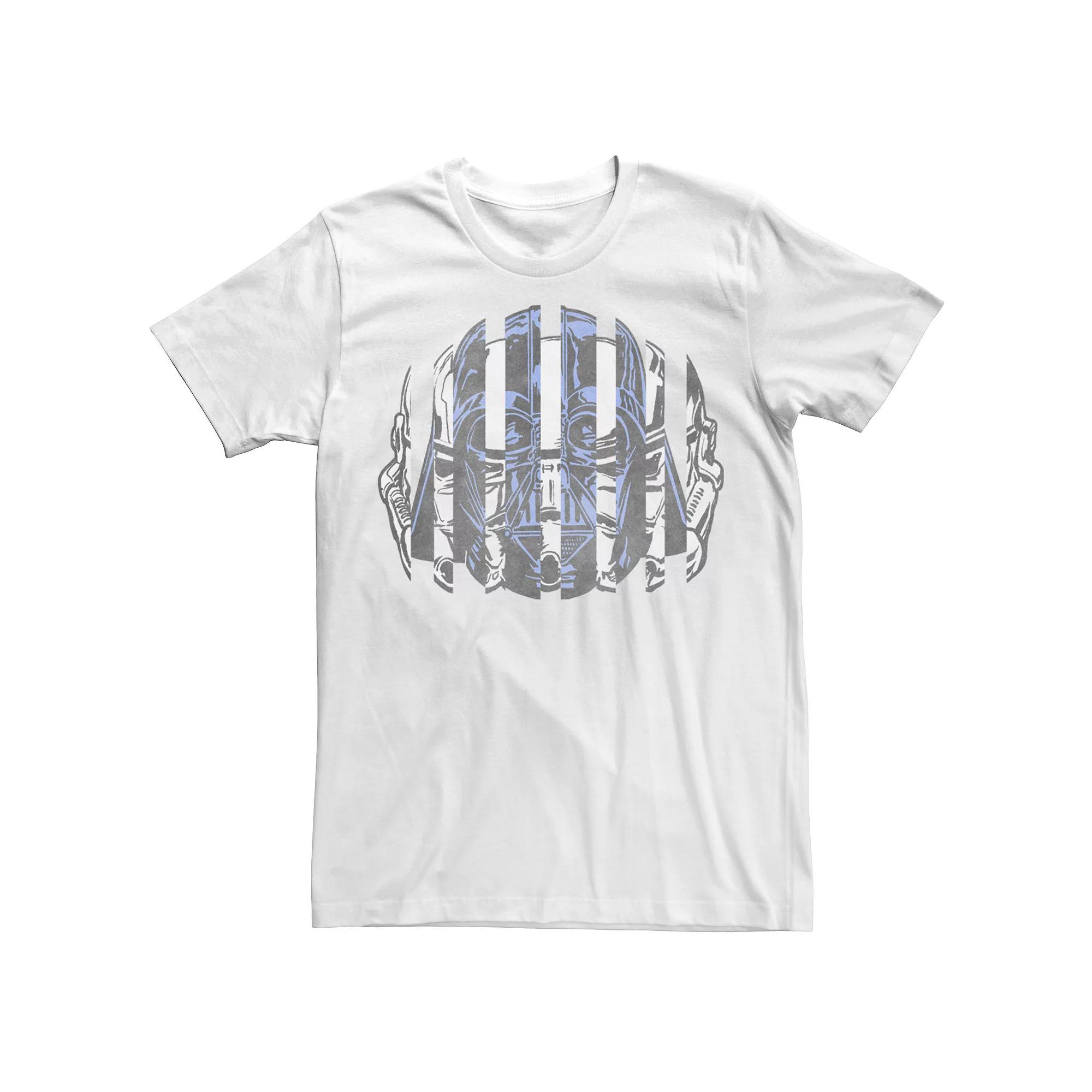 Men's Star Wars Darth Vader & Stormtrooper Split Face Tee,  Product Image