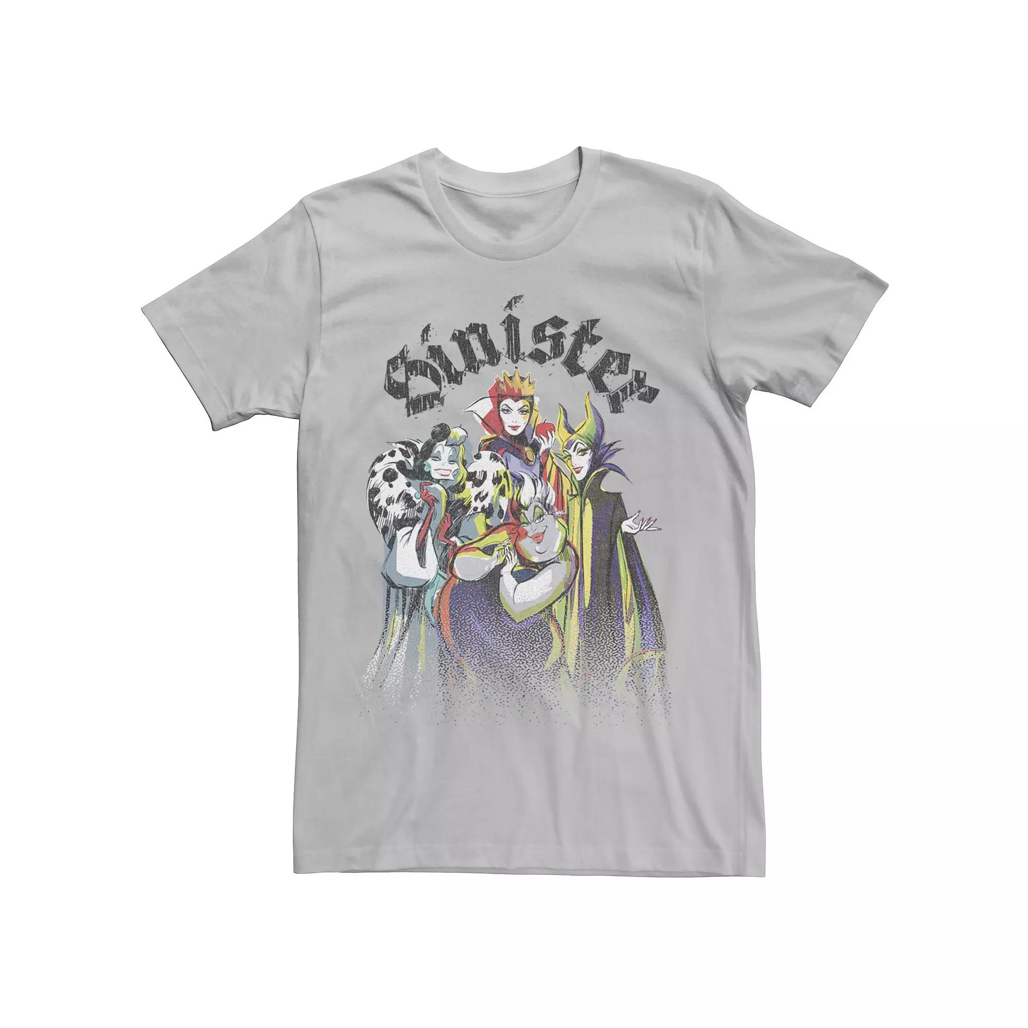 Men's Disney Villains Sinister Group Tee,  Product Image