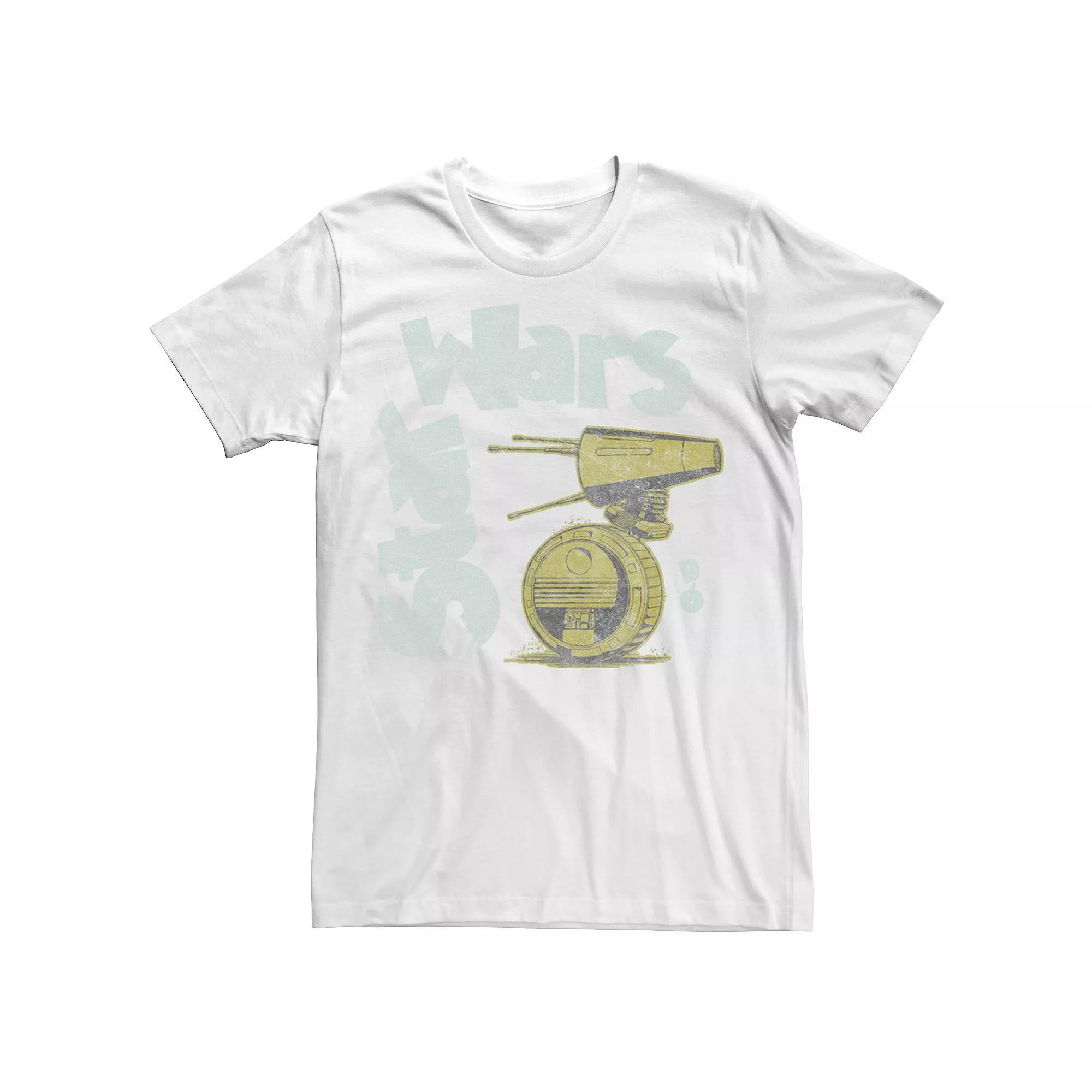 Men's Star Wars The Rise of Skywalker Retro D-0 Tee,  Product Image