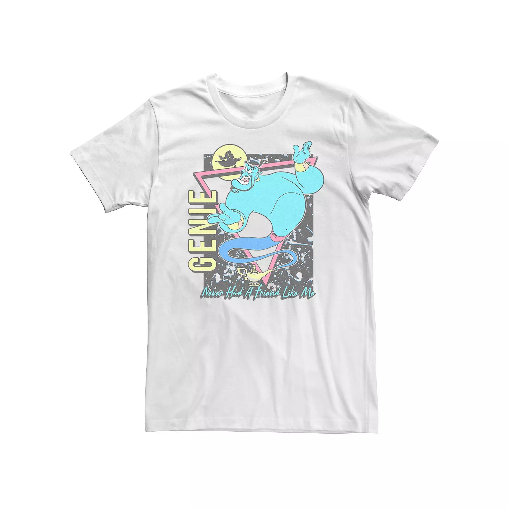 Disney's Aladdin Big & Tall Retro Genie Graphic Tee, Men's,  Product Image