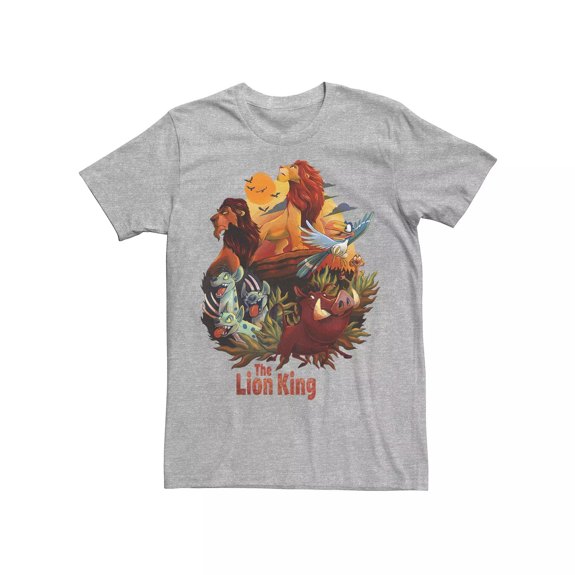 Disney's Lion King Men's Main Cast Poster Tee,  Product Image