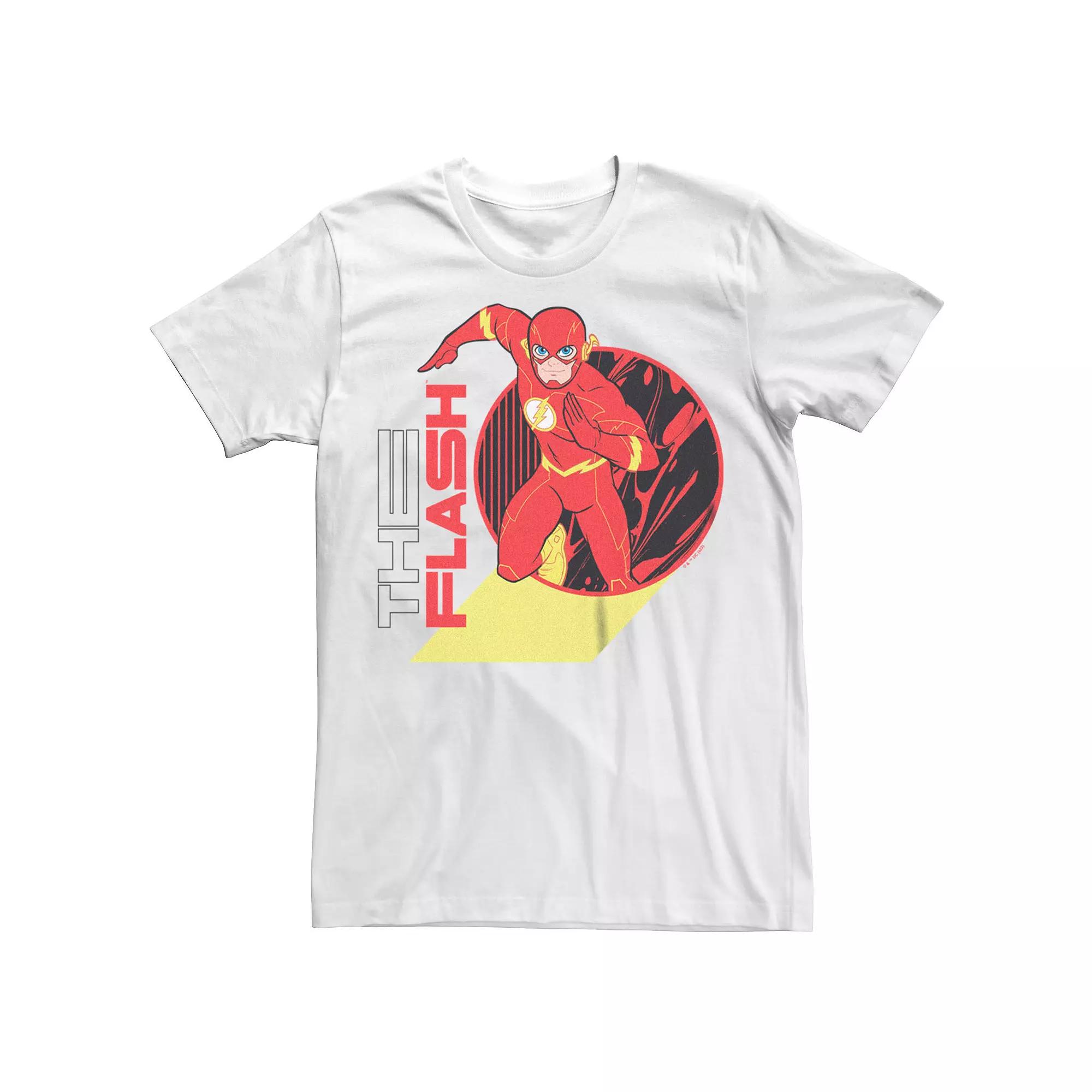 Big & Tall DC Comics The Flash Running Cartoon Graphic Tee, Men's,  Product Image