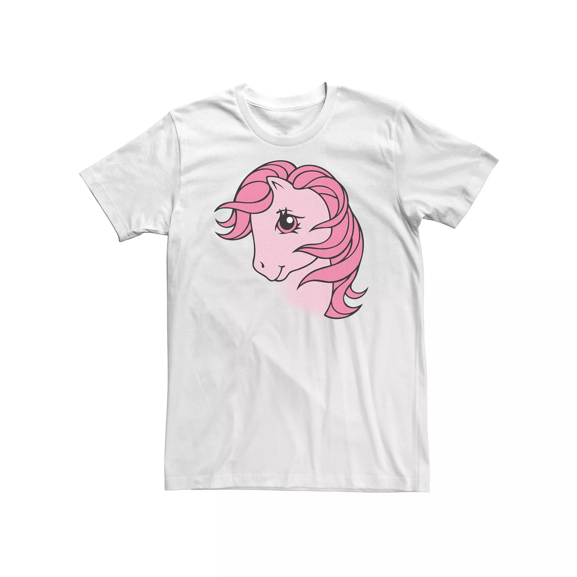 Big & Tall My Little Pony Cotton Candy Big Face Tee, Men's, Size: 3XL, White Product Image