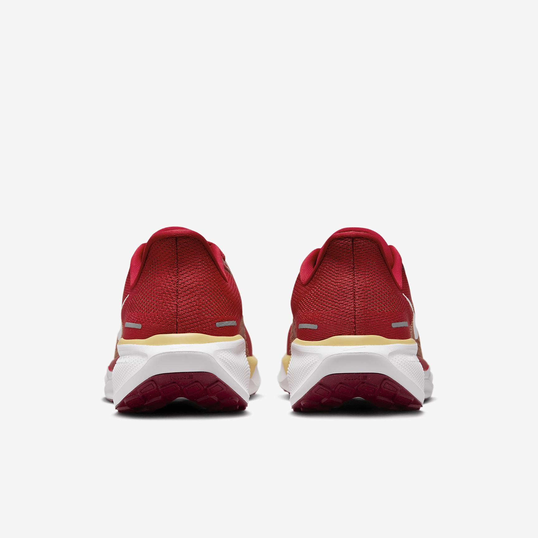 Nike Men's Pegasus 41 NFL San Francisco 4ers Road Running Shoes Product Image