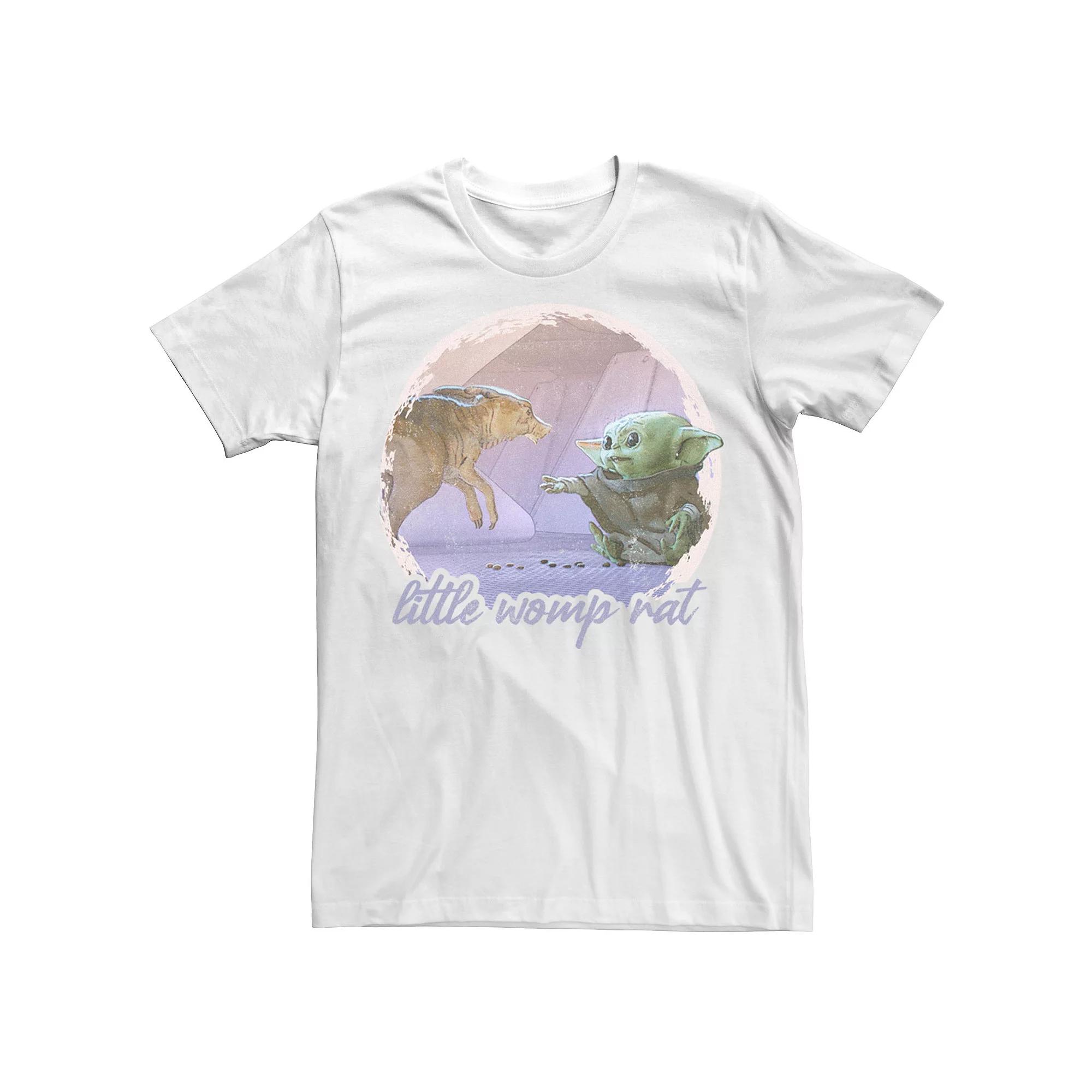 Big & Tall Star Wars: The Mandalorian The Child & Womp Rat Concept Art Tee, Men's,  Product Image