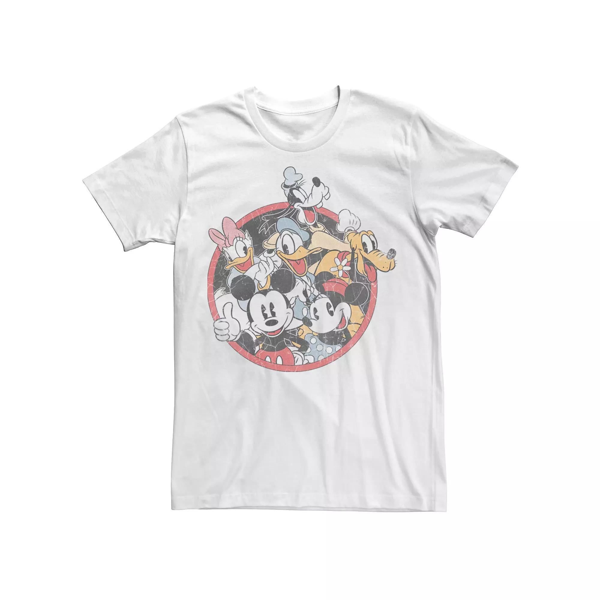 Disney's Mickey & Friends Classic Group Shot Men's Tee,  Product Image