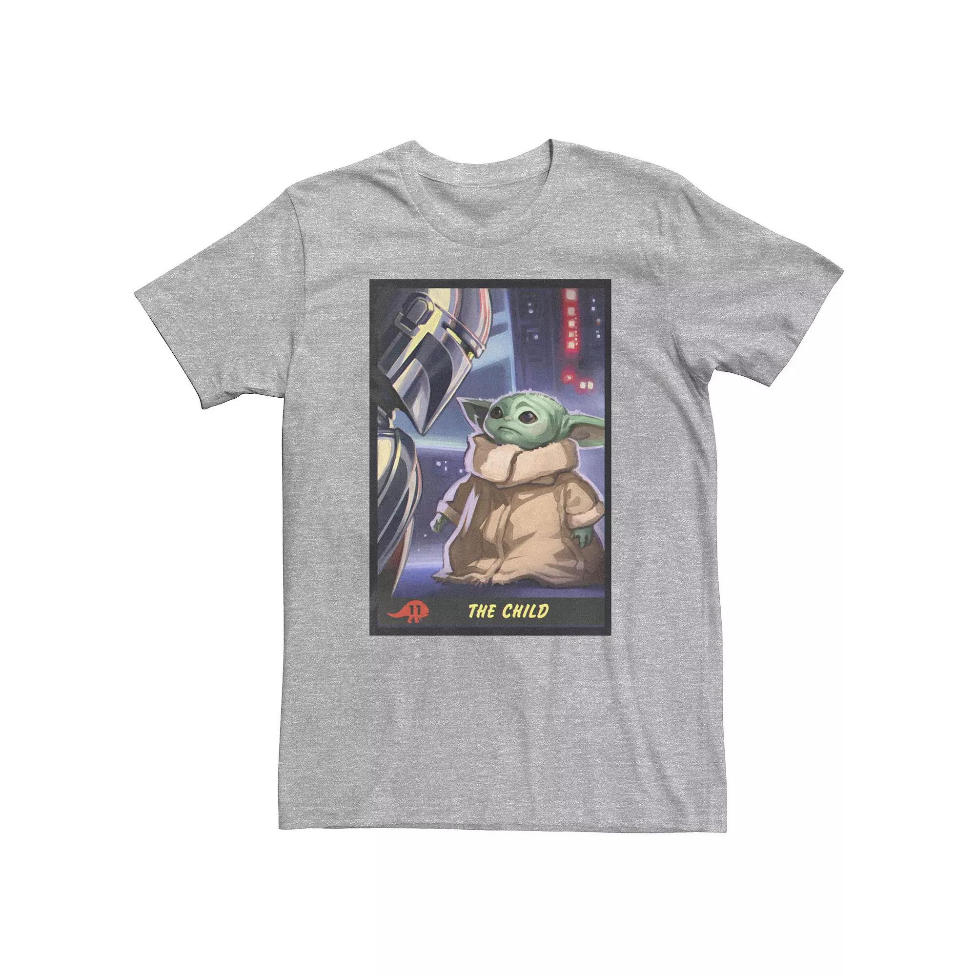 Big & Tall Star Wars: The Mandalorian The Child Trading Card Tee, Men's,  Product Image