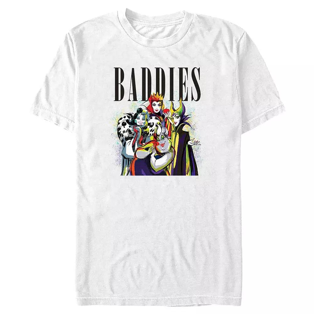 Disney's Villains Baddies Group Big & Tall Graphic Tee, Men's,  Product Image