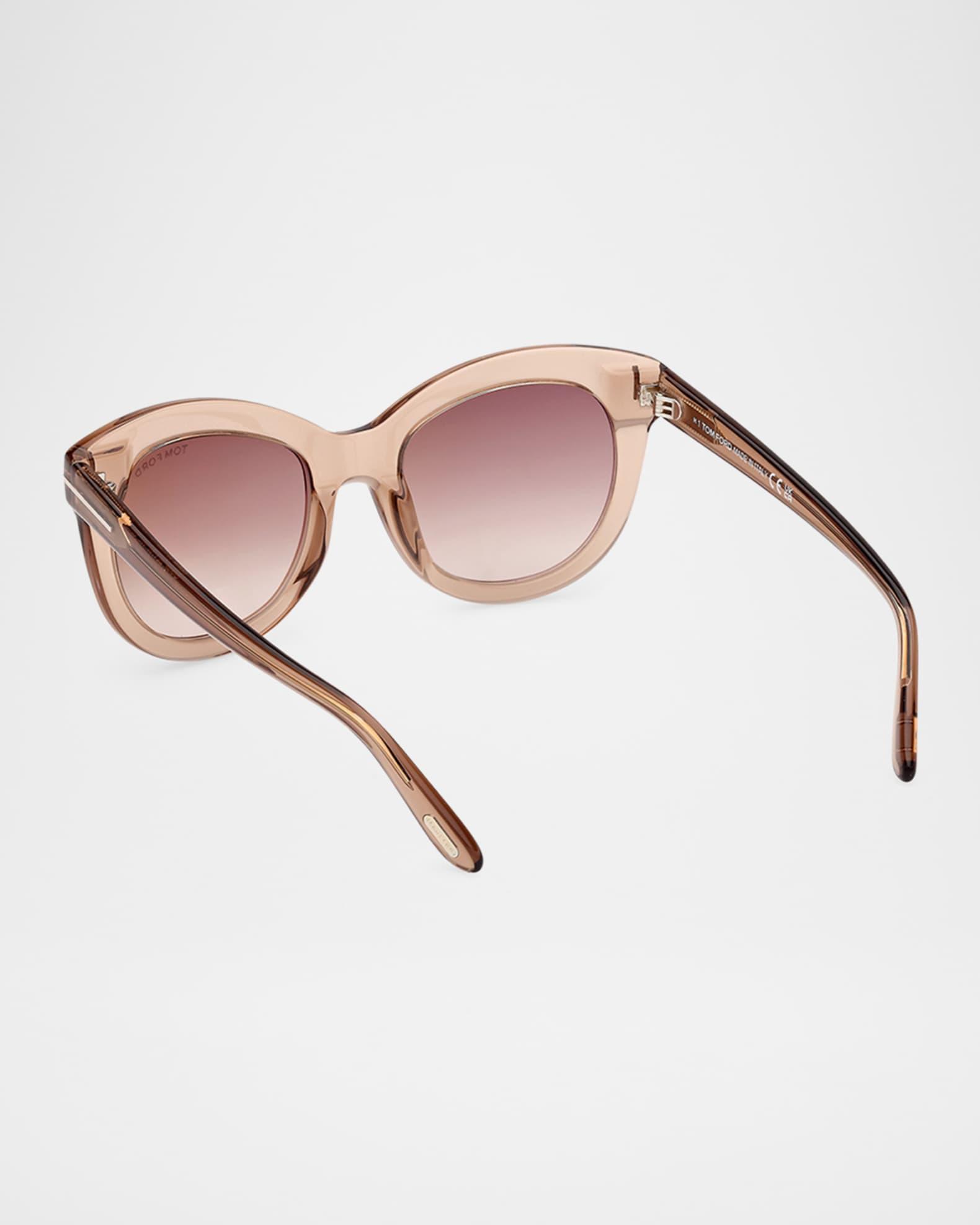 Odette Round Acetate Sunglasses Product Image