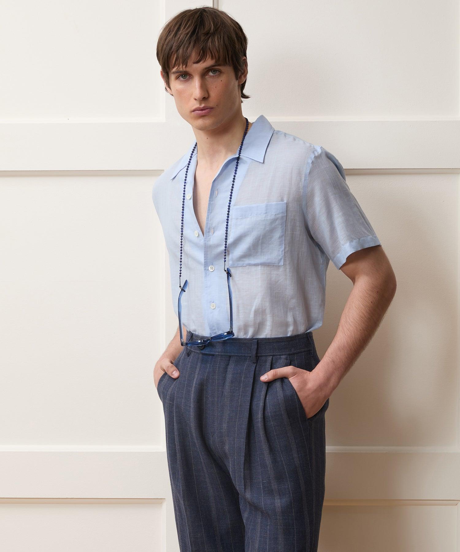 Cotton Voile Capri Shirt Product Image
