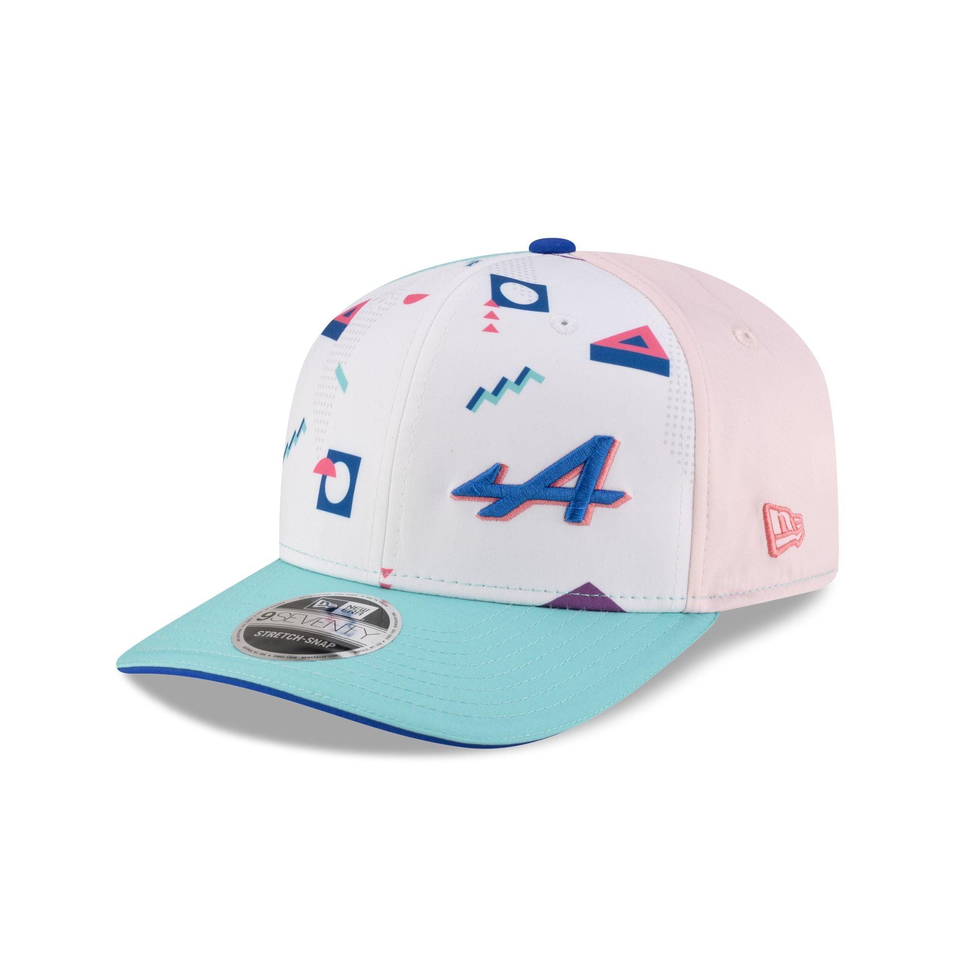 2025 Miami Race Special BWT Alpine F1 Team 9SEVENTY Stretch-Snap Hat Male Product Image