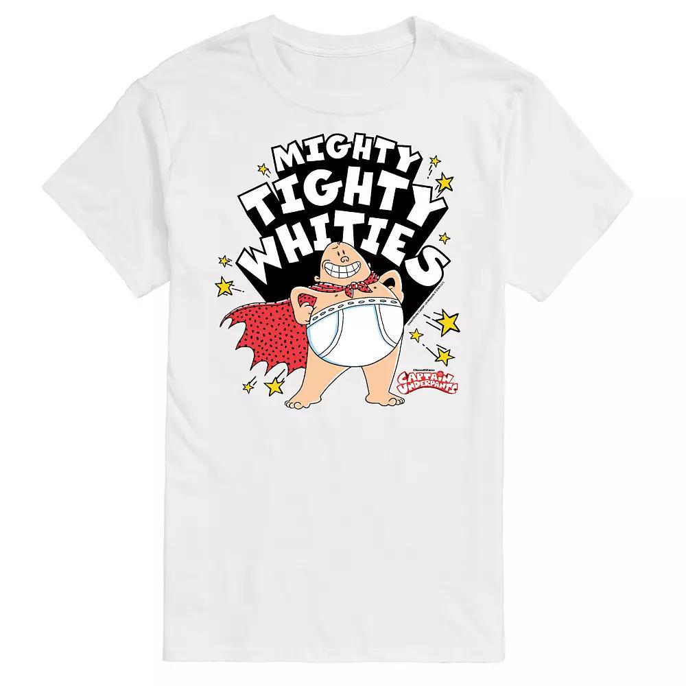 Big & Tall Captain Underpants Tighty Whities Graphic Tee, Men's,  Product Image