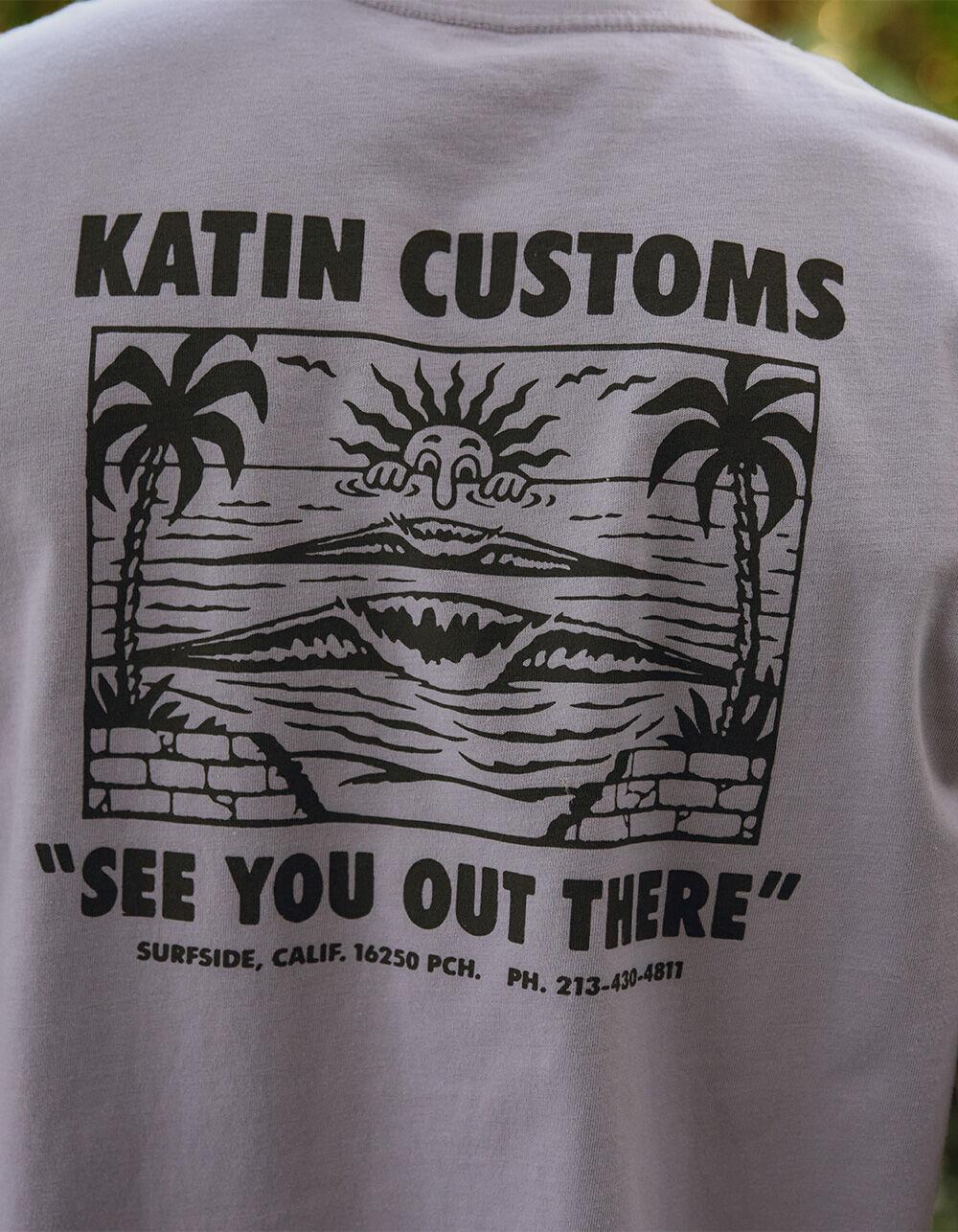 KATIN Peaks Mens Tee - PURPLE Product Image