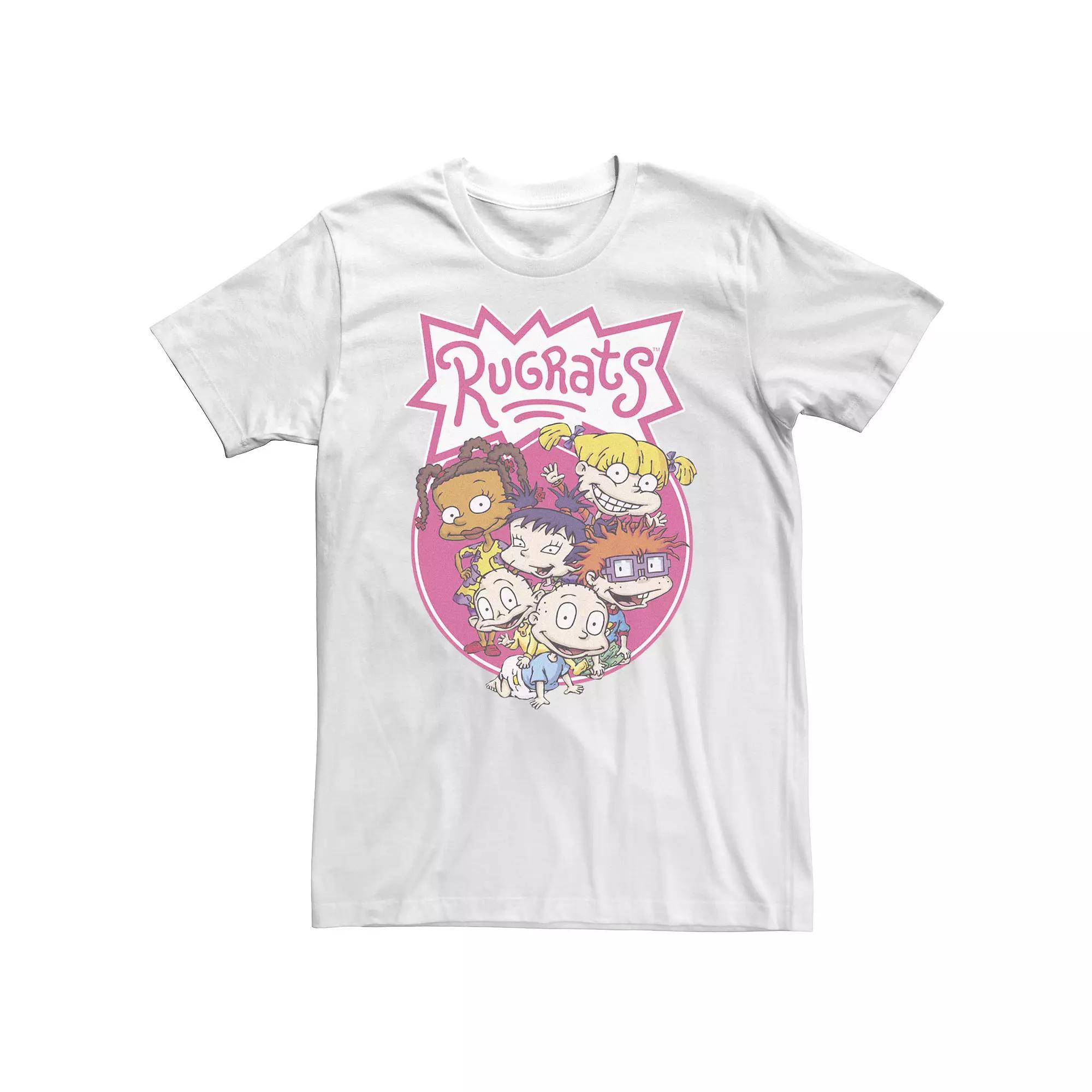 Big & Tall Nickelodeon Rug Rats Group Poster Tee, Men's,  Product Image