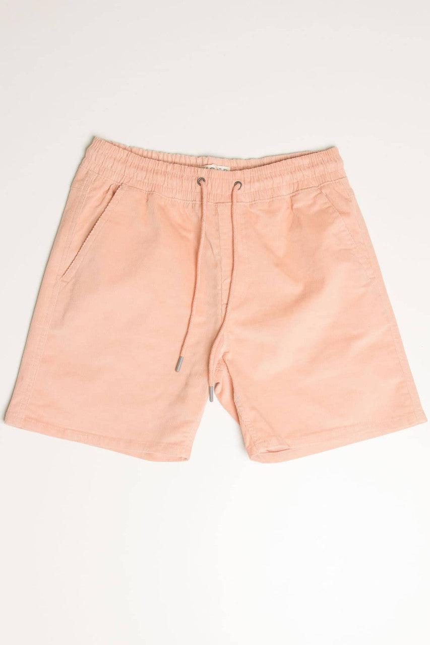 Peach Corduroy Shorts Product Image