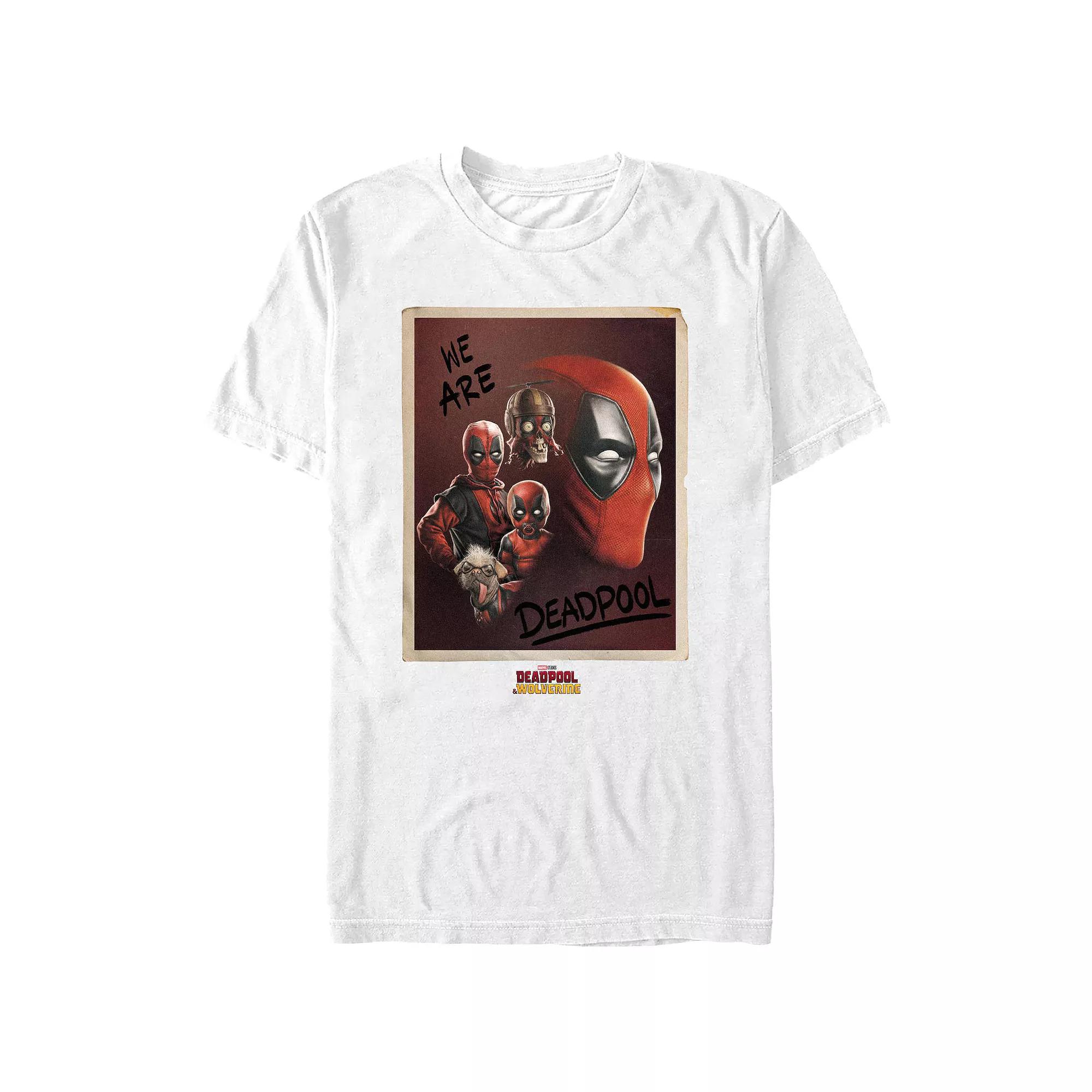 Men's Marvel Deadpool And Wolverine We Are Deadpool Photo Graphic Tee,  Product Image