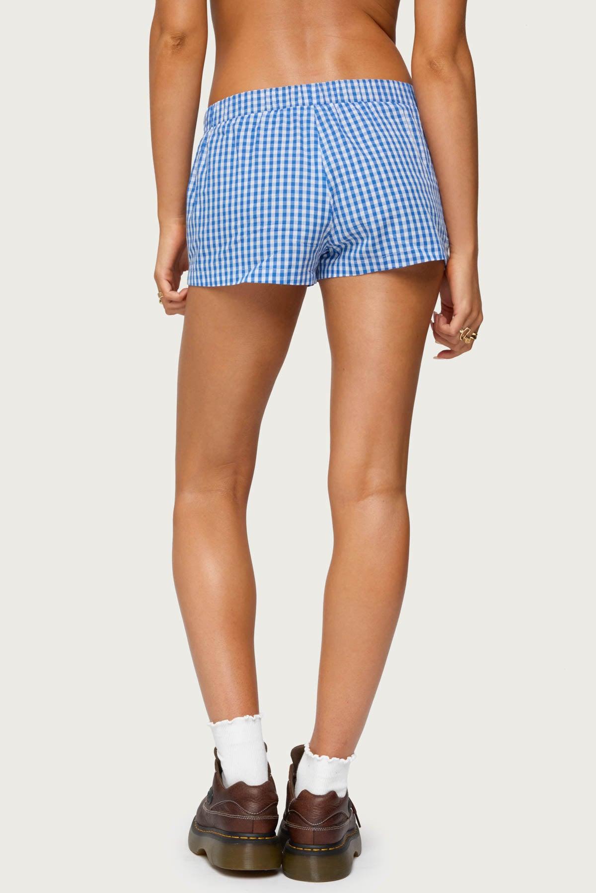 Maryanne Gingham Boxer Shorts Product Image