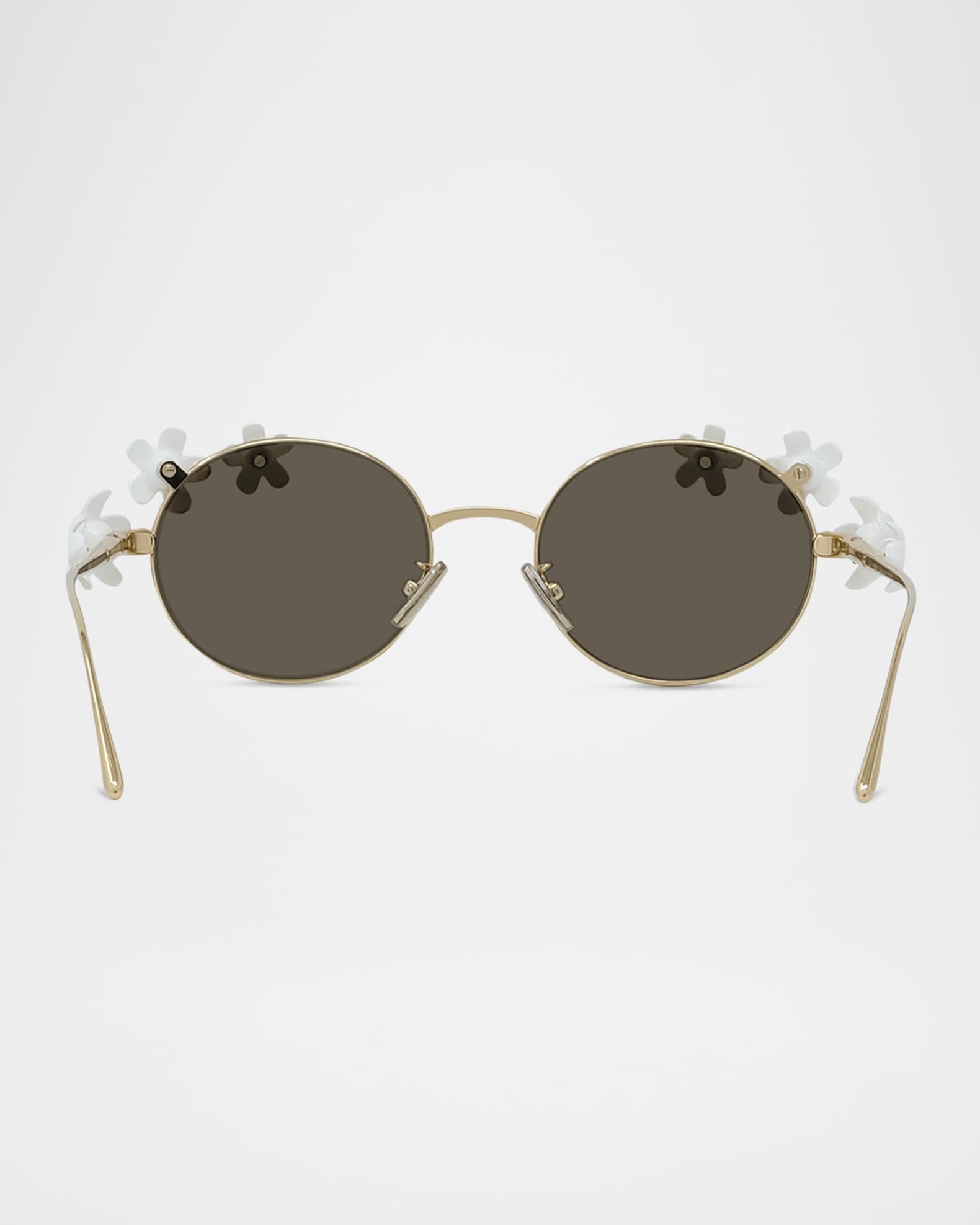 Signature Floral Metal Sunglasses Product Image