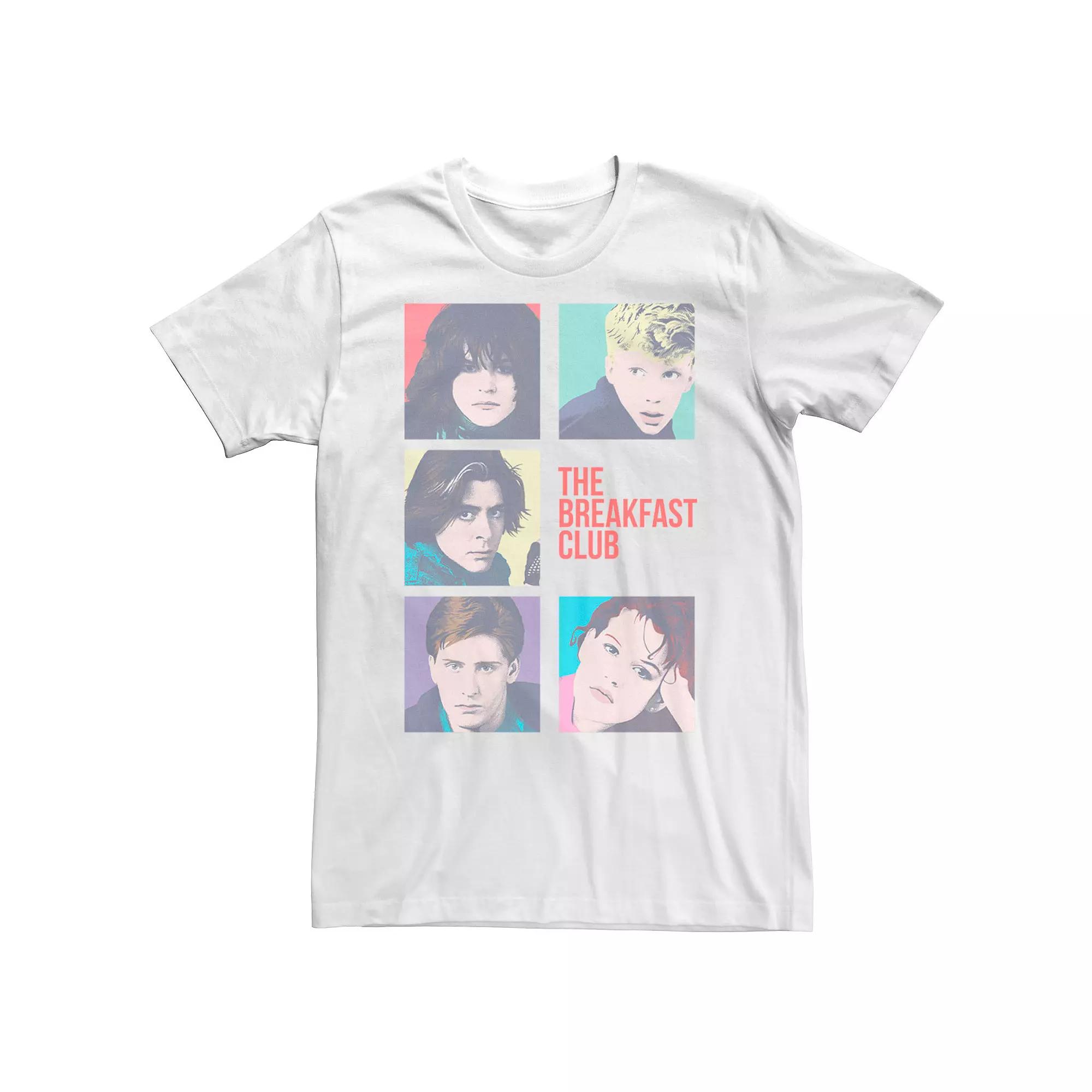 Big & Tall Breakfast Club Group Shot Squares Tee, Men's,  Product Image