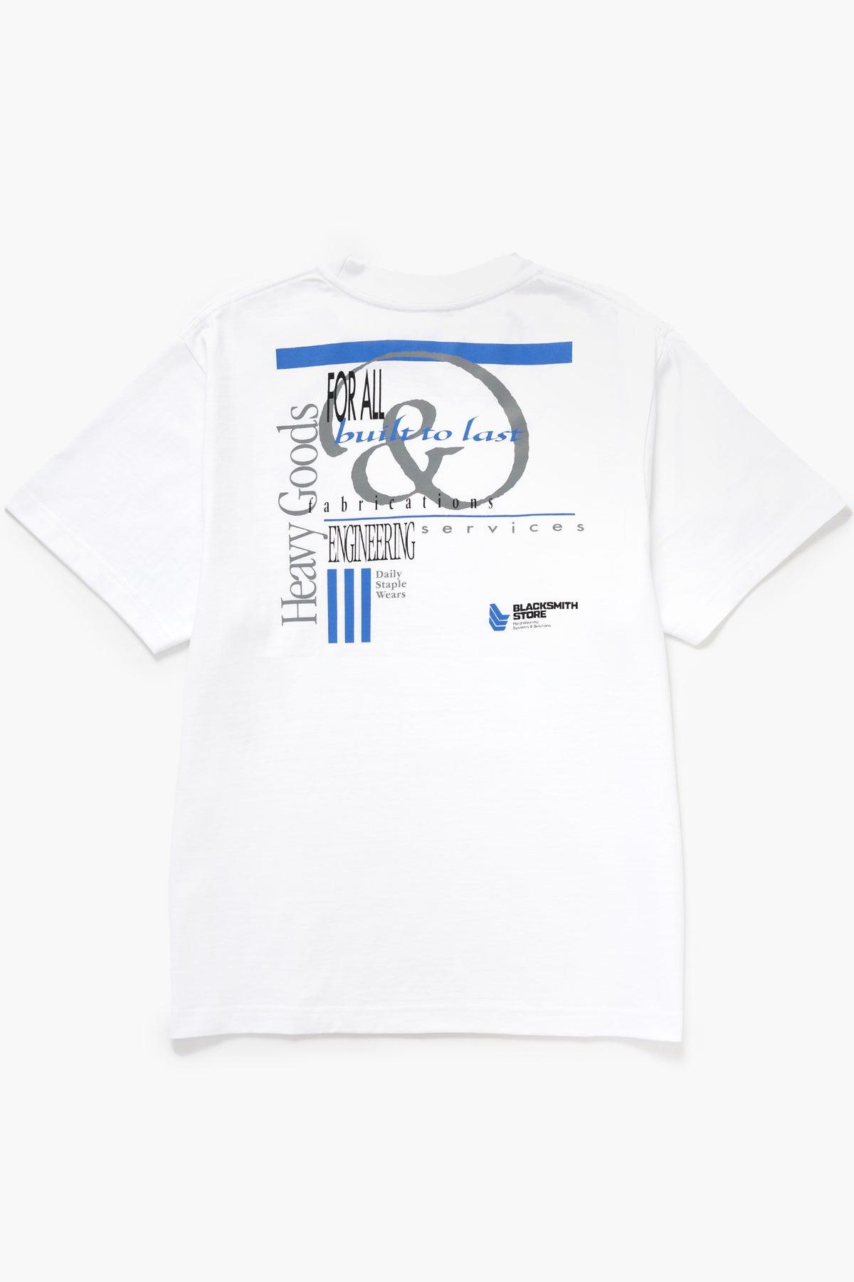Blacksmith - Heavy Goods Tee - White Product Image
