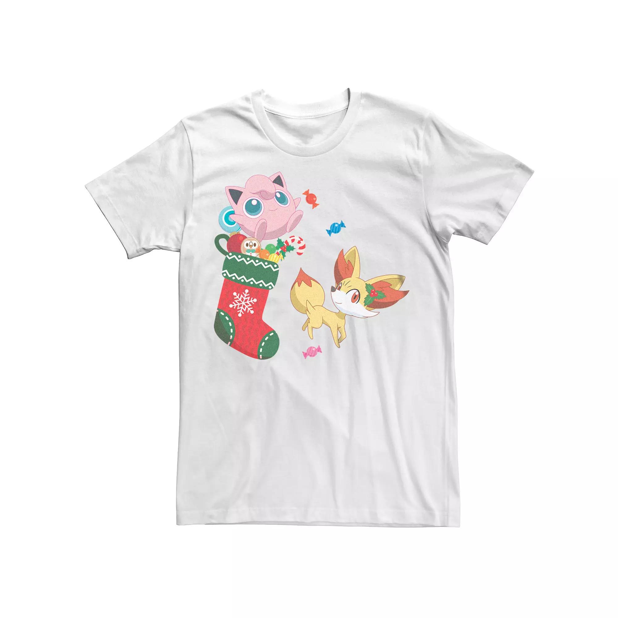 Men's Pokemon Jigglypuff Gift Stocking Tee,  Product Image