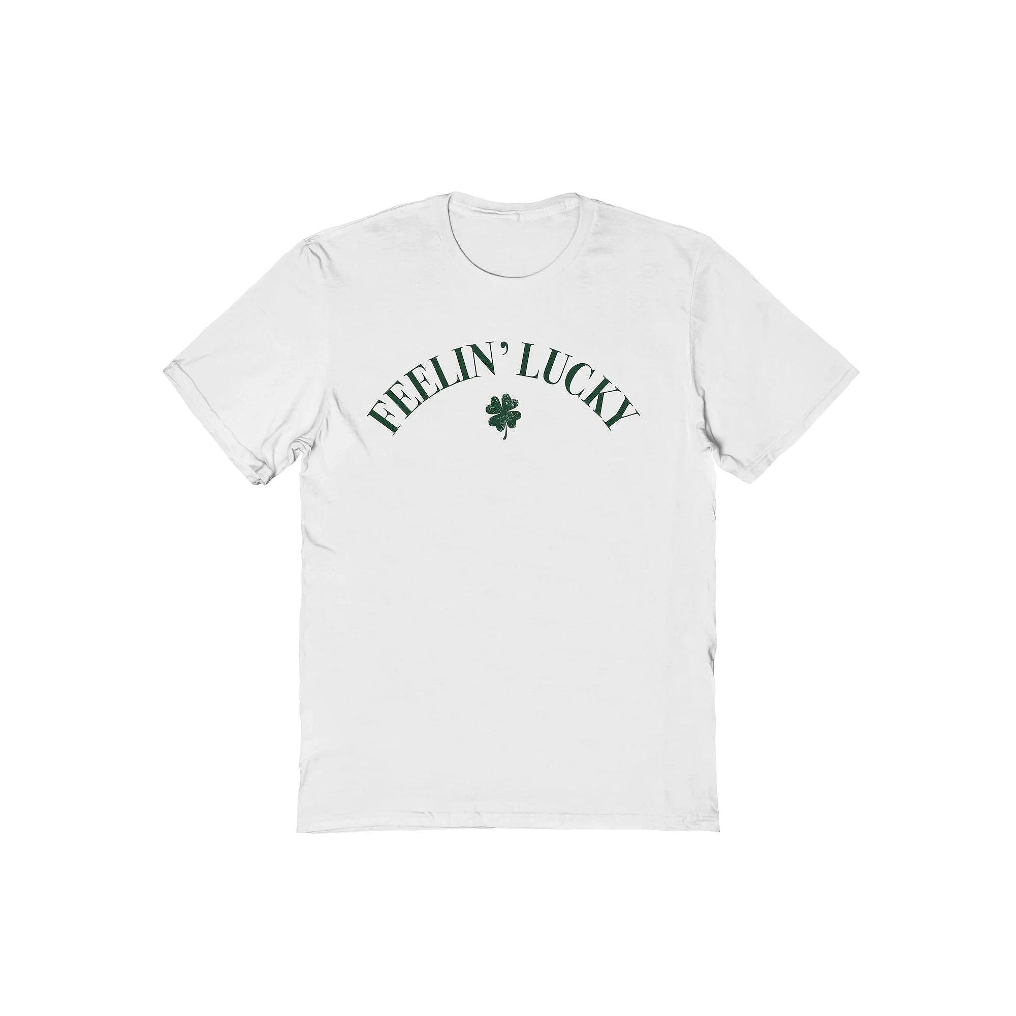 Men's Feelin Lucky Arch St. Patrick's Day Graphic Tee, Adult Unisex,  Product Image