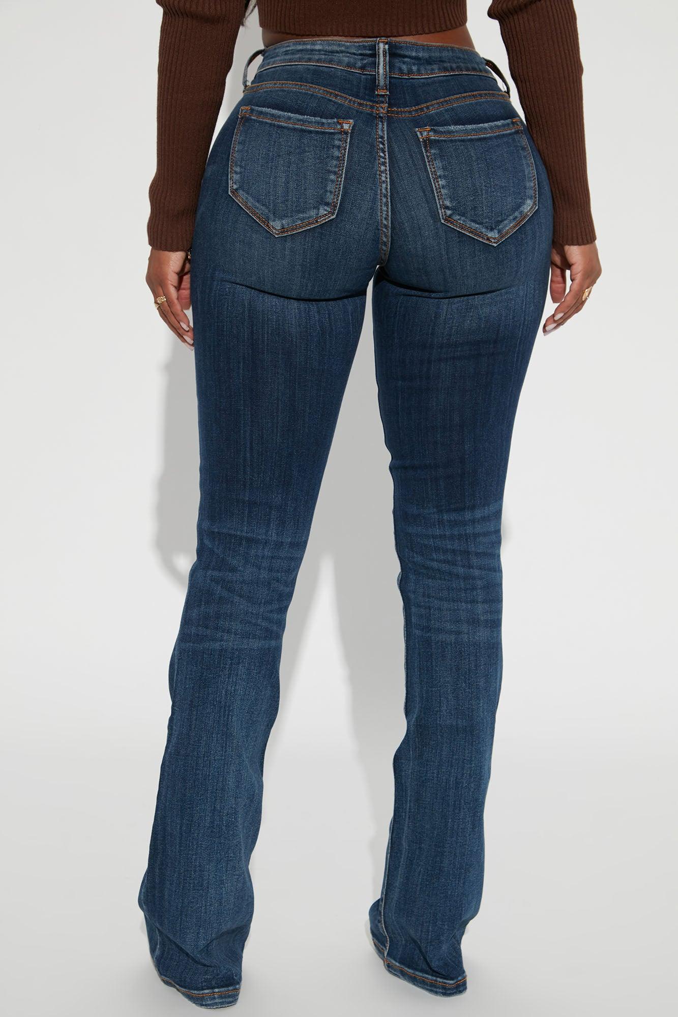 Out Of My Way Low Rise Bootcut Jean - Dark Wash Product Image