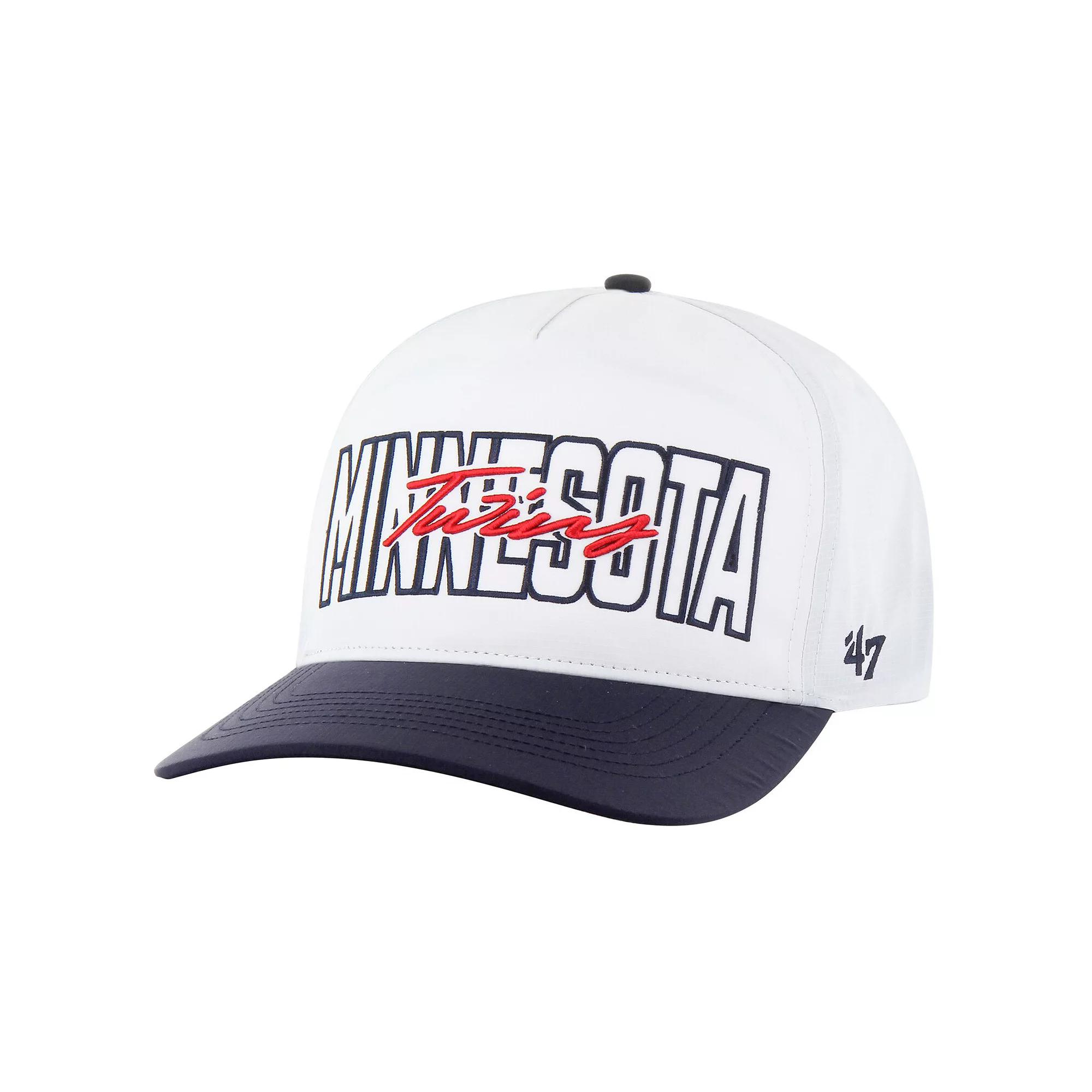 Men's '47 White Minnesota Twins Lineman Hitch Adjustable Hat Product Image