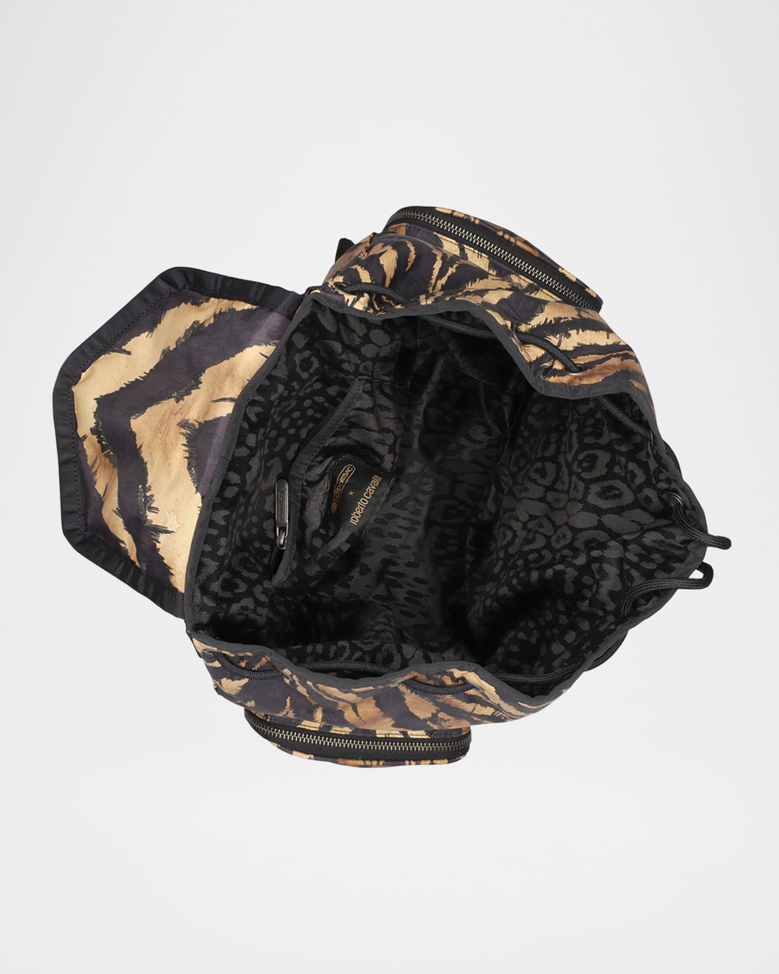 x Roberto Cavalli Napoli Zebra-Print Backpack Product Image