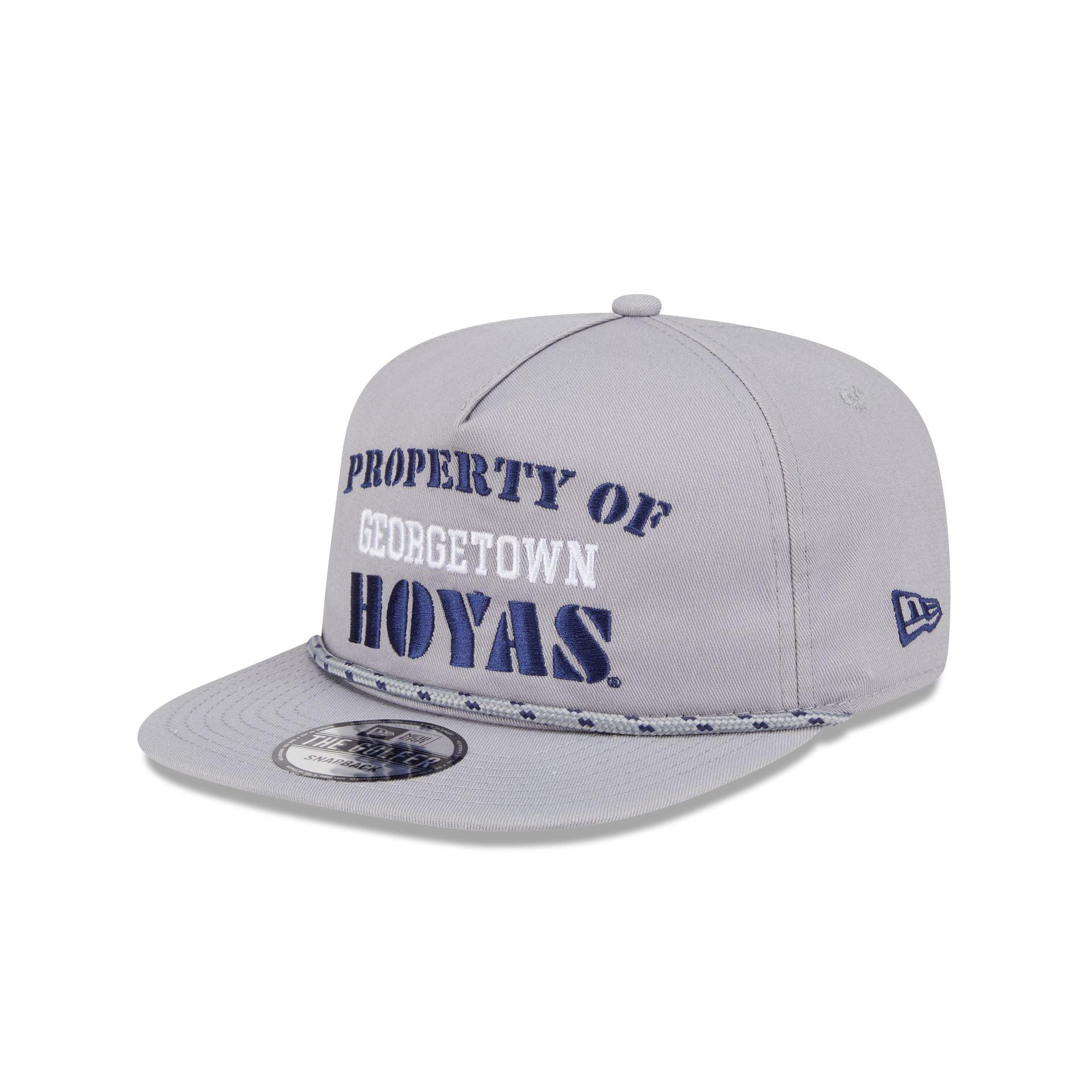 Georgetown Hoyas Vintage Gray Rope Golfer Hat Male Product Image