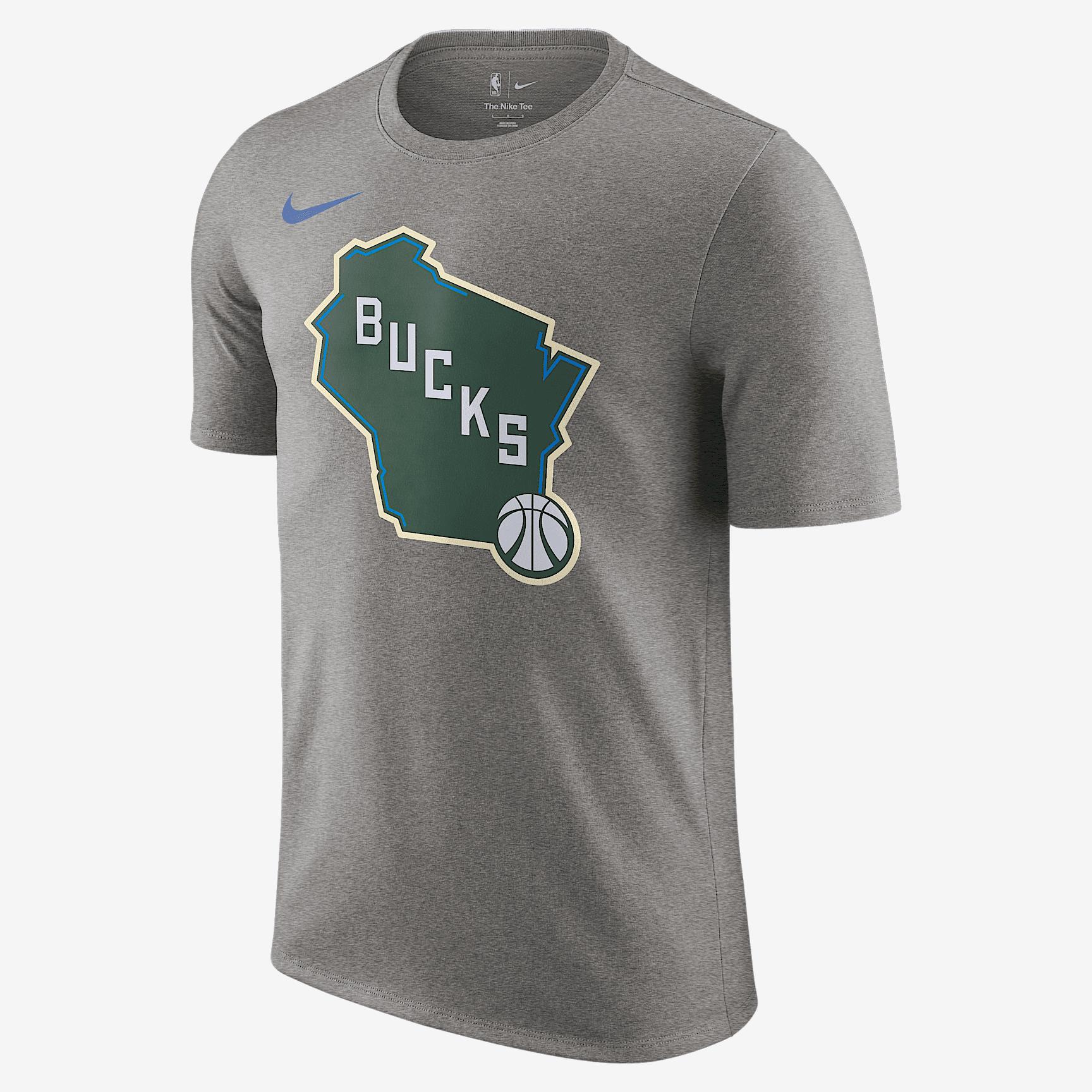 Milwaukee Bucks Essential City Edition Nike Men's NBA T-Shirt Product Image