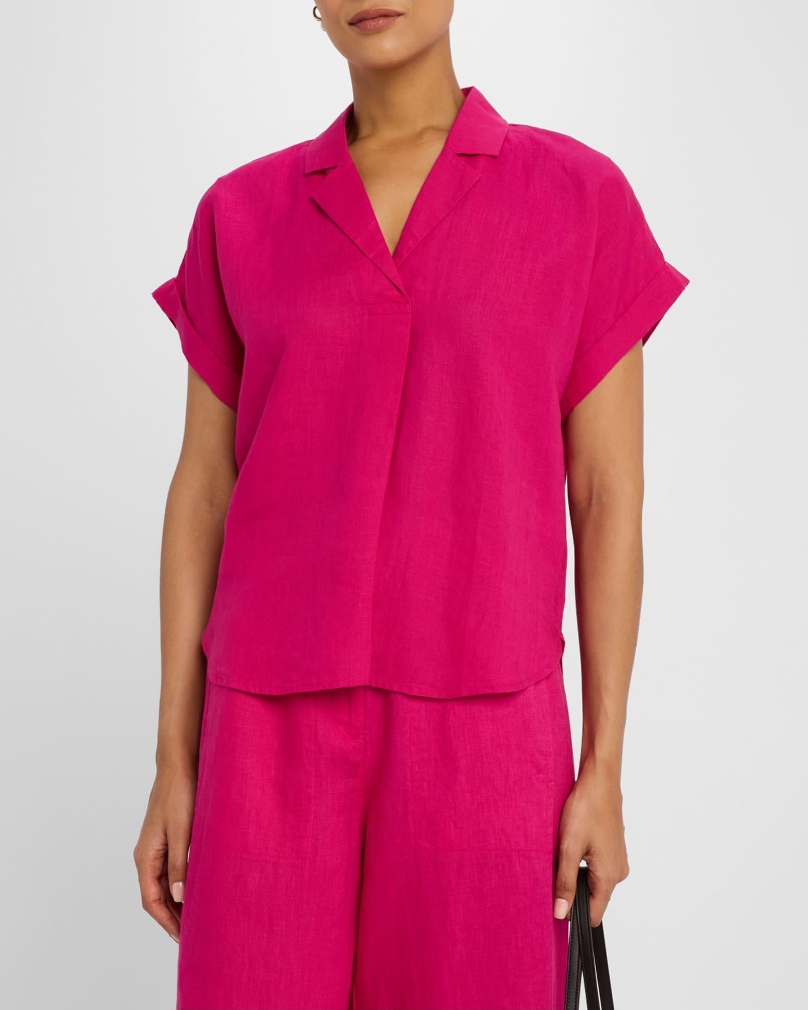 Lightweight Organic Linen Shirt Product Image