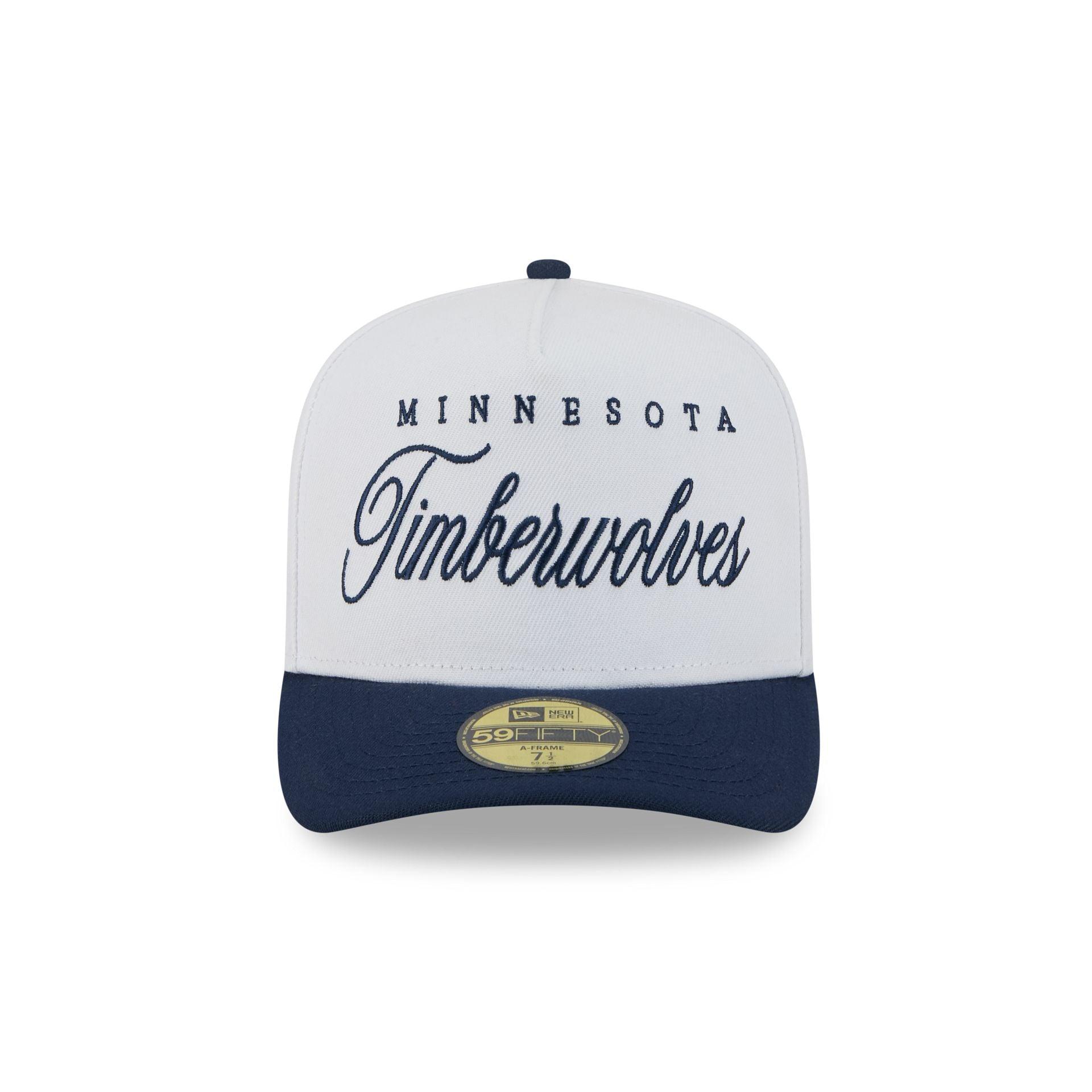 Minnesota Timberwolves 2025 Draft 59FIFTY A-Frame Fitted Hat Male Product Image