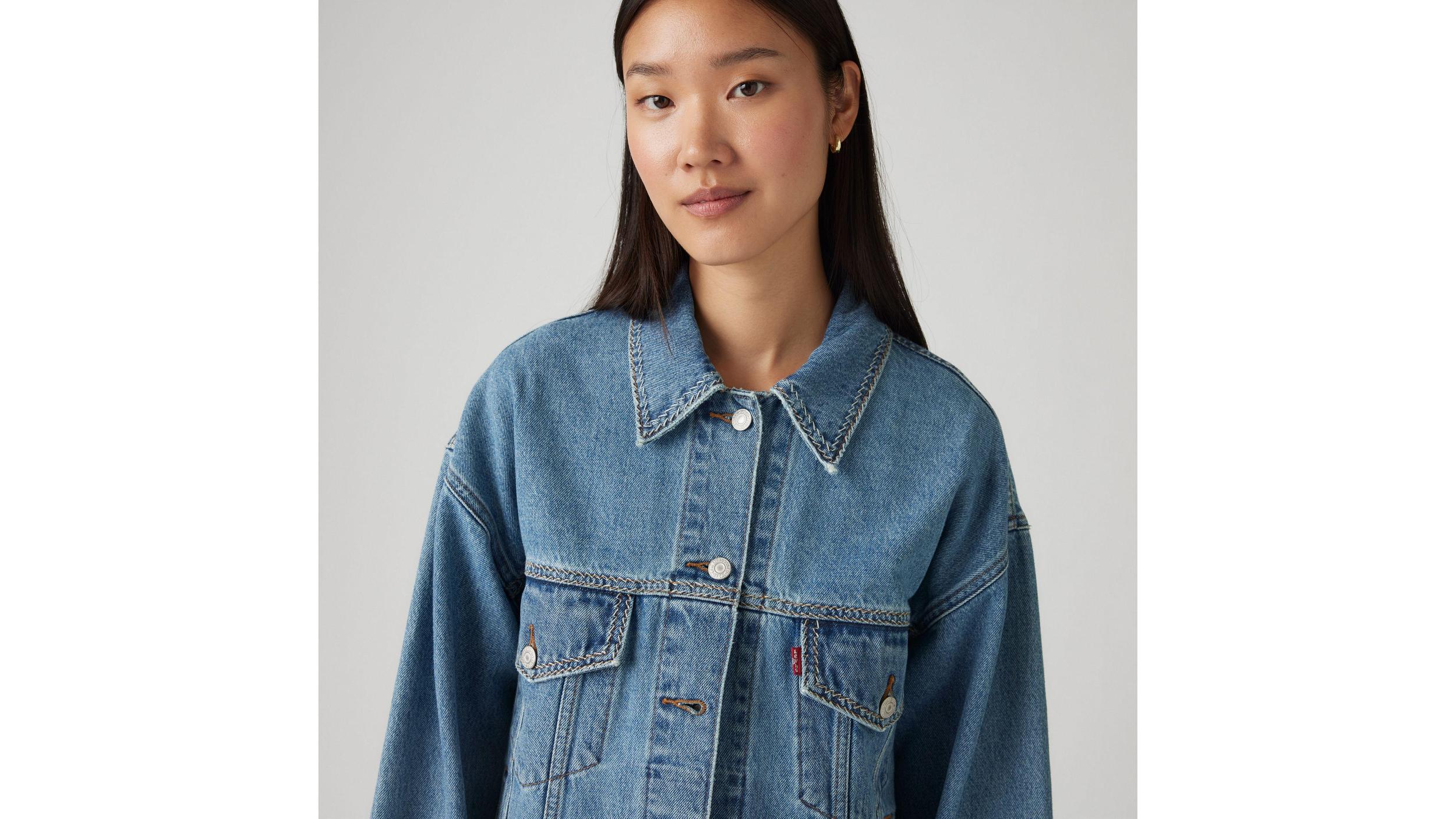 90s Stitch Trucker Jacket Product Image
