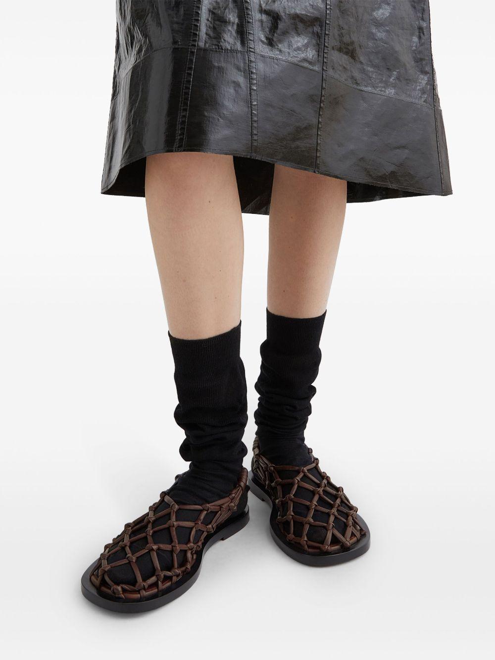 woven slingback sandals Product Image