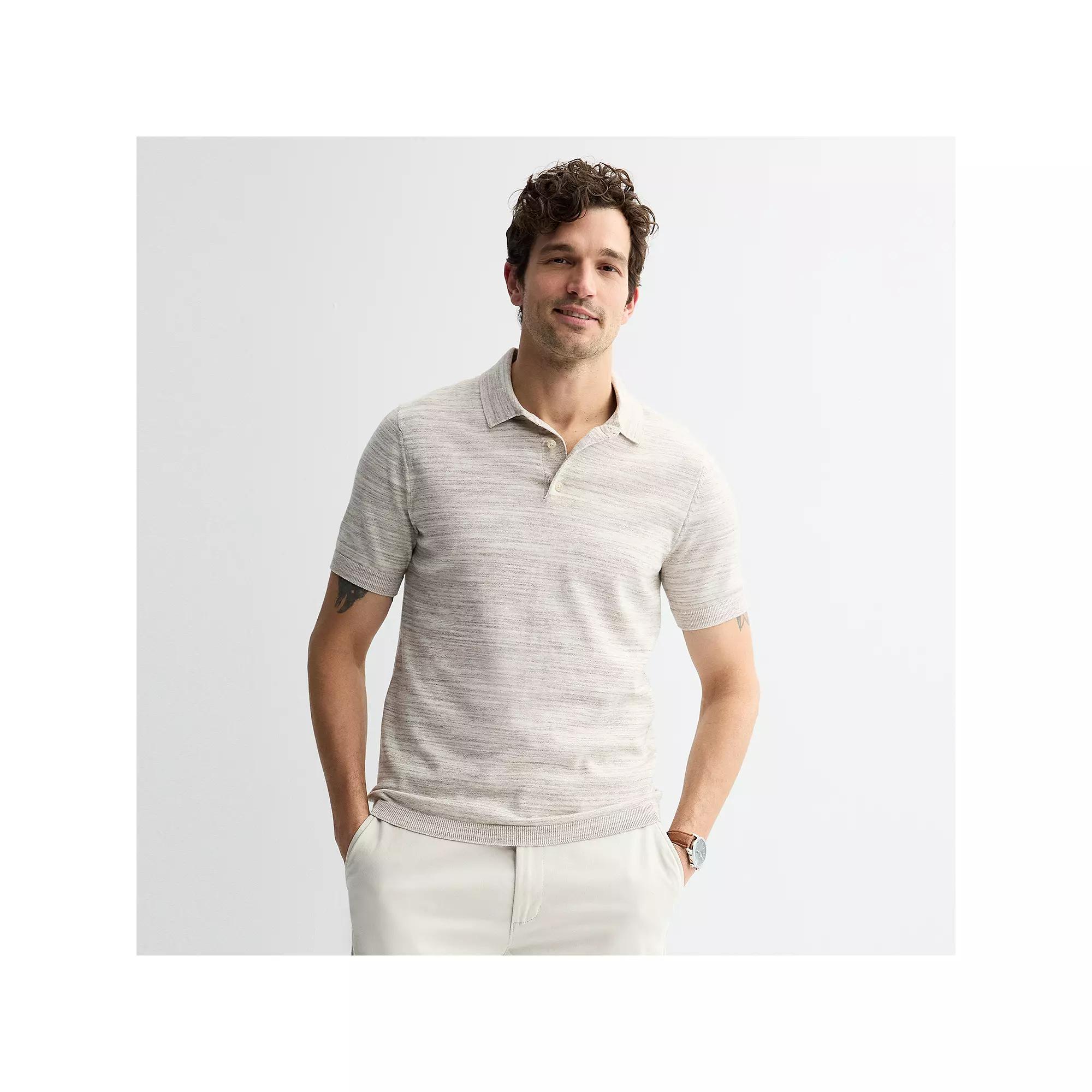 Men's Sonoma Goods For Life® Short Sleeve Sweater Polo,  Product Image